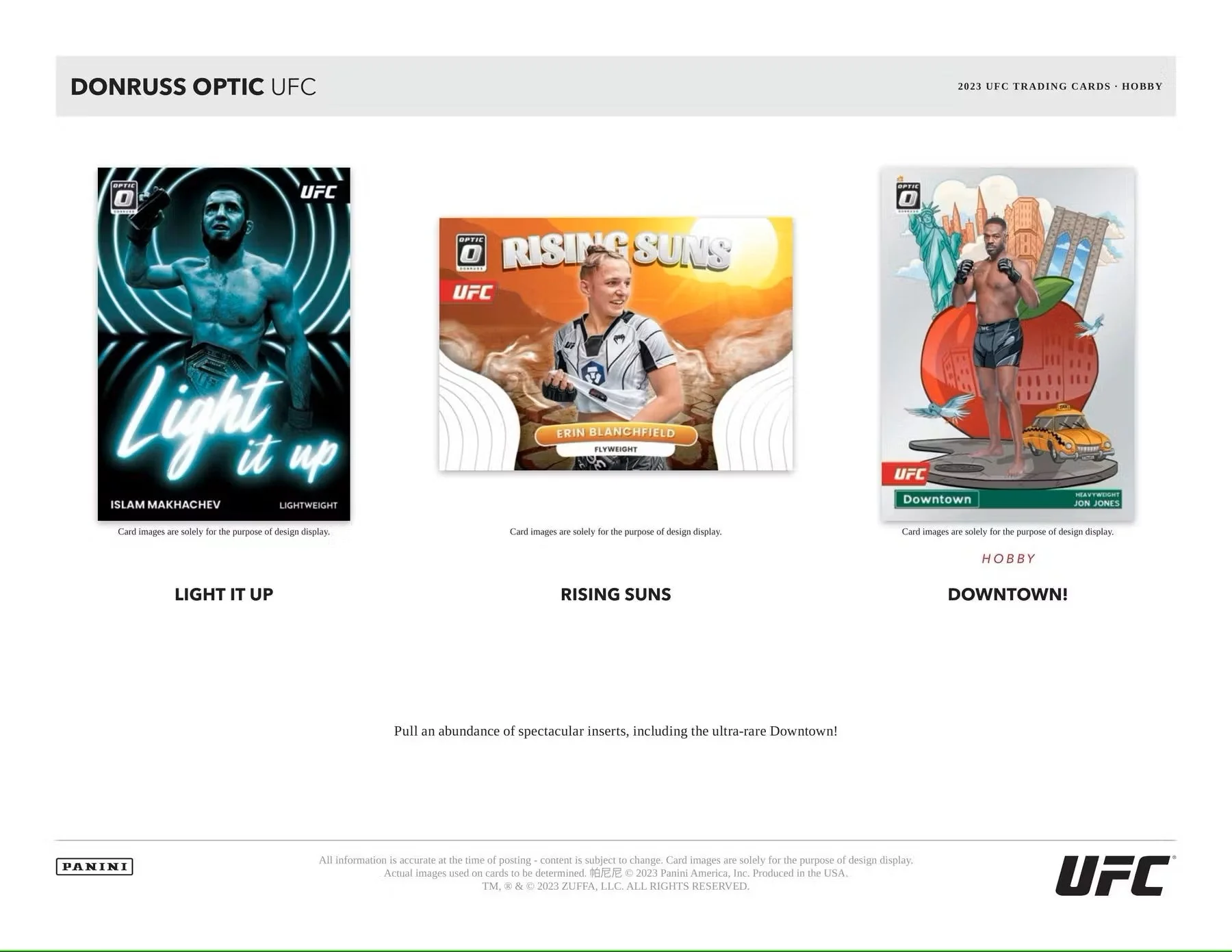 2023 Panini Donruss Optic UFC Hobby Box - Image 6