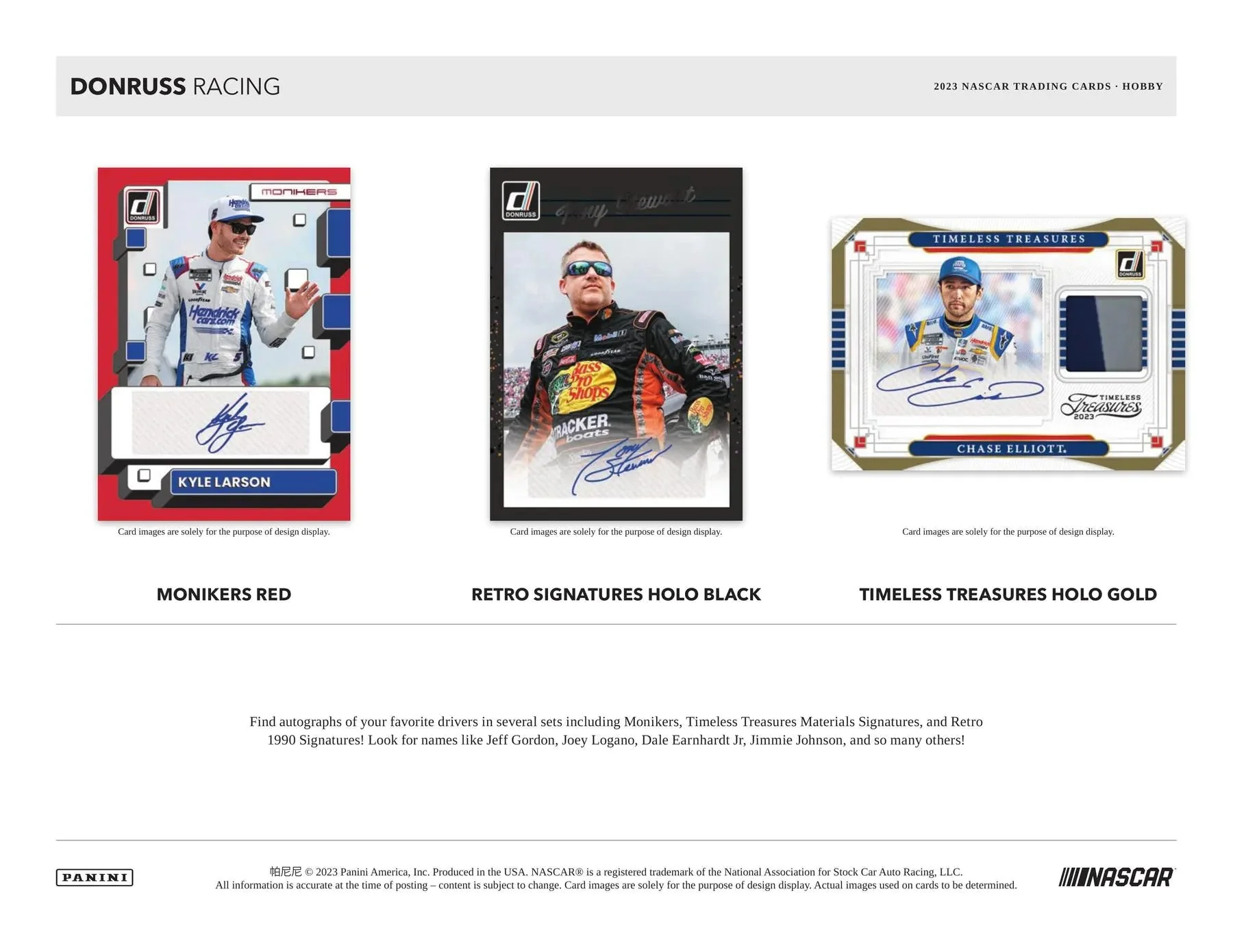 2023 Panini Donruss Racing Hobby Box - Image 6