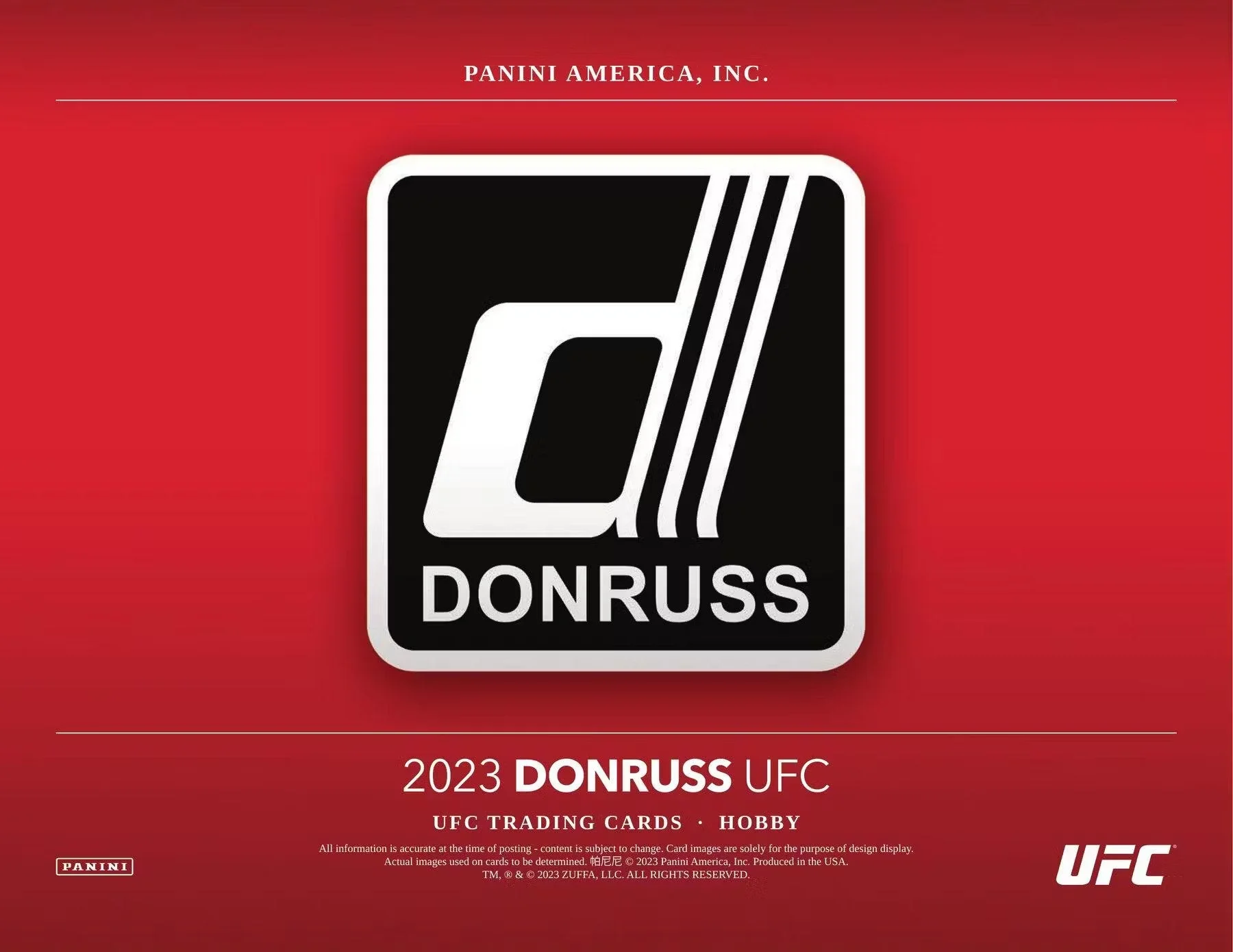 2023 Panini Donruss UFC Hobby Box - Image 4