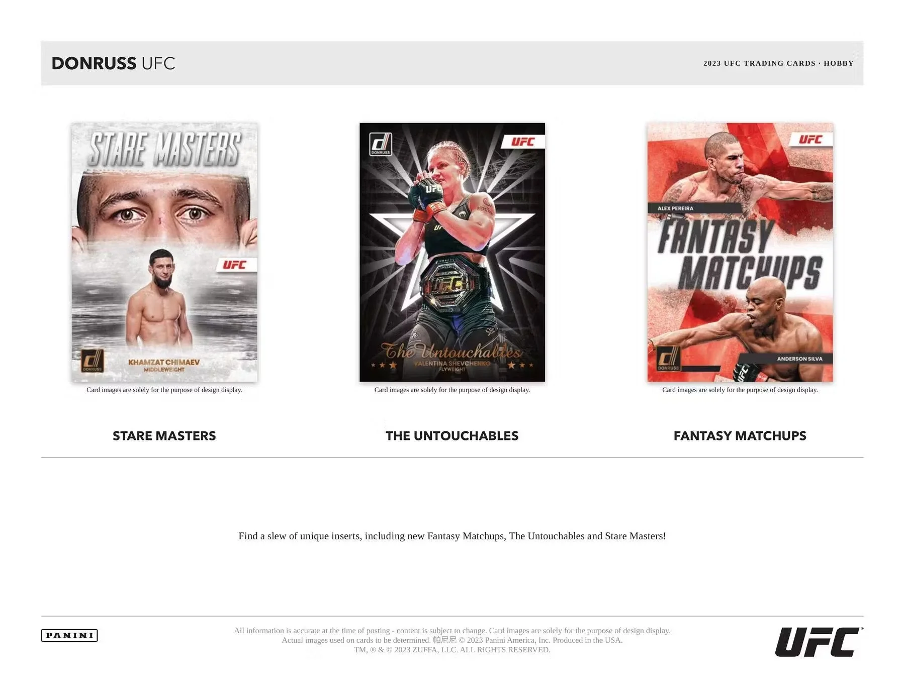 2023 Panini Donruss UFC Hobby Box - Image 6