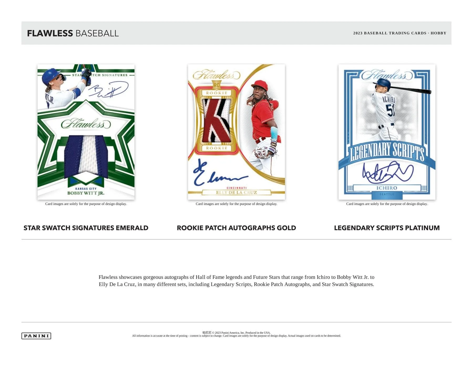 2023 Panini Flawless Baseball Hobby 2-Box Case - Image 6