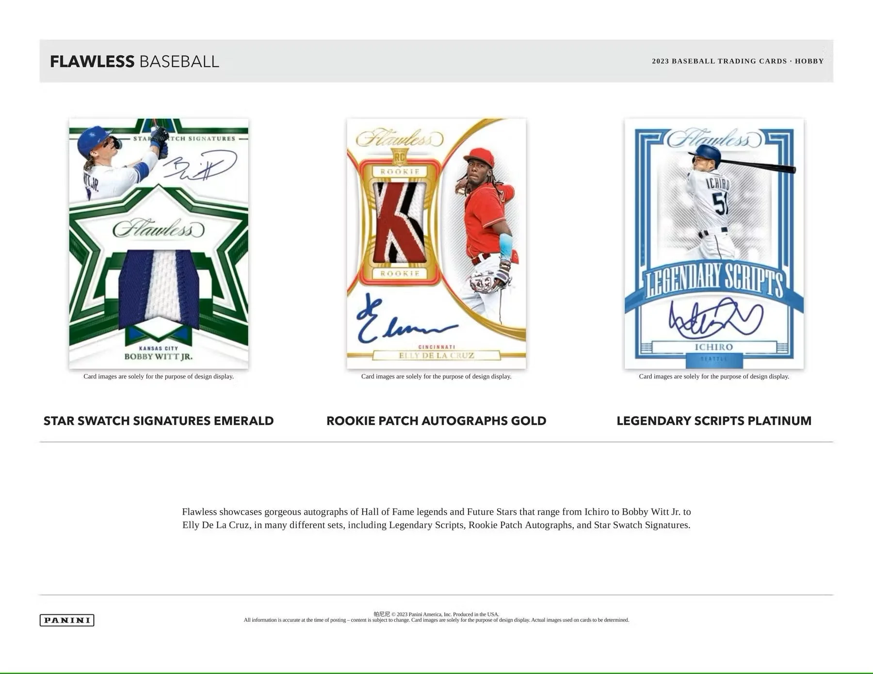 2023 Panini Flawless Baseball Hobby Box - Image 4