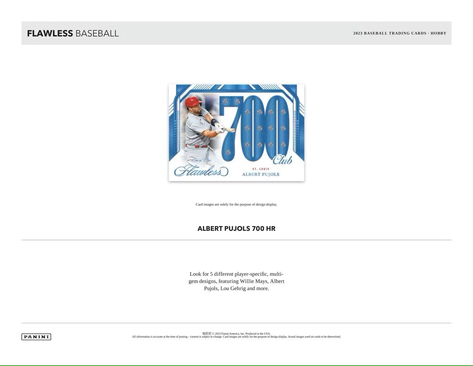 2023 Panini Flawless Baseball Hobby Box - Image 6