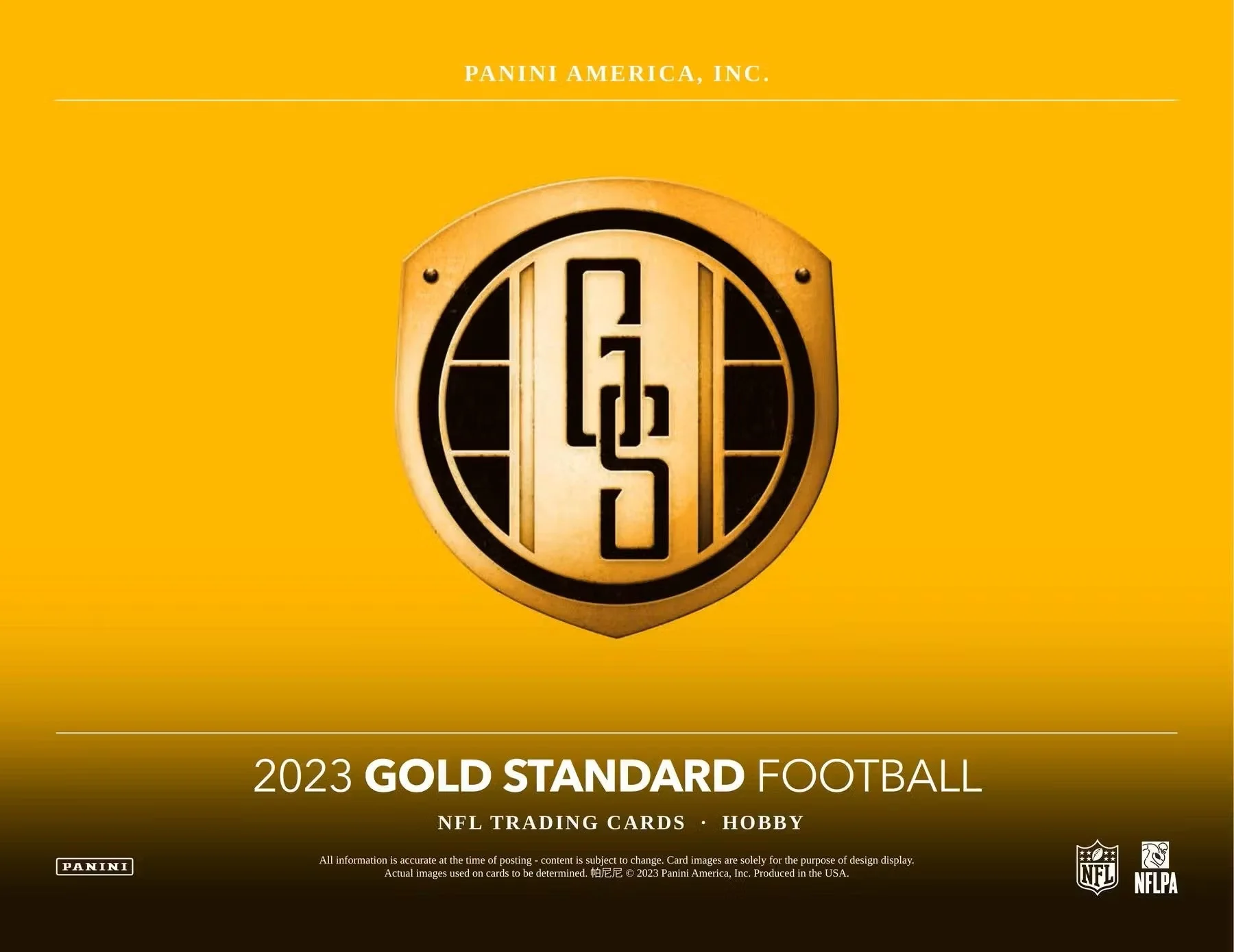 2023 Panini Gold Standard Football Hobby Box - Image 3