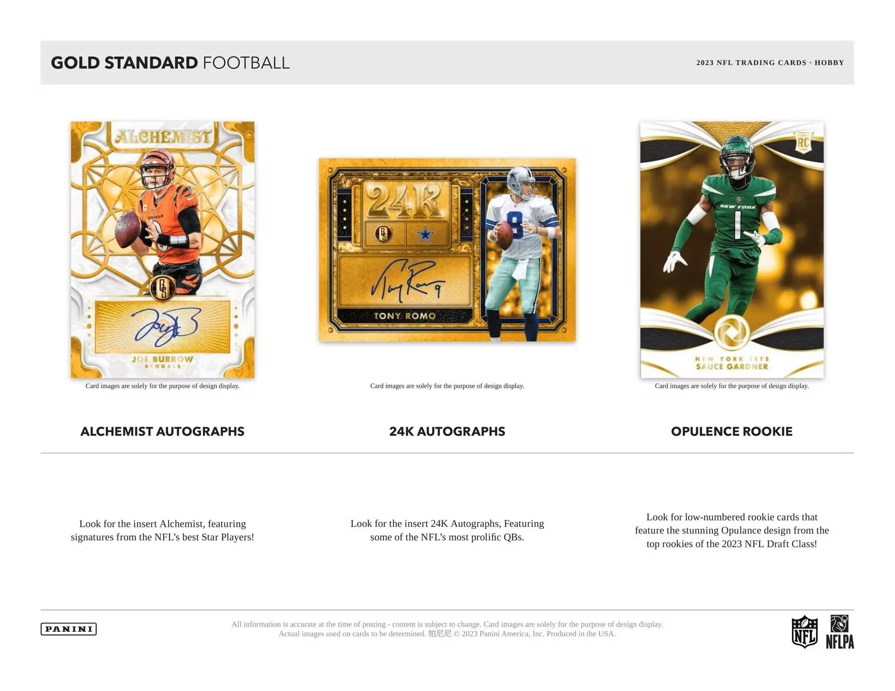 2023 Panini Gold Standard Football Hobby Box - Image 5