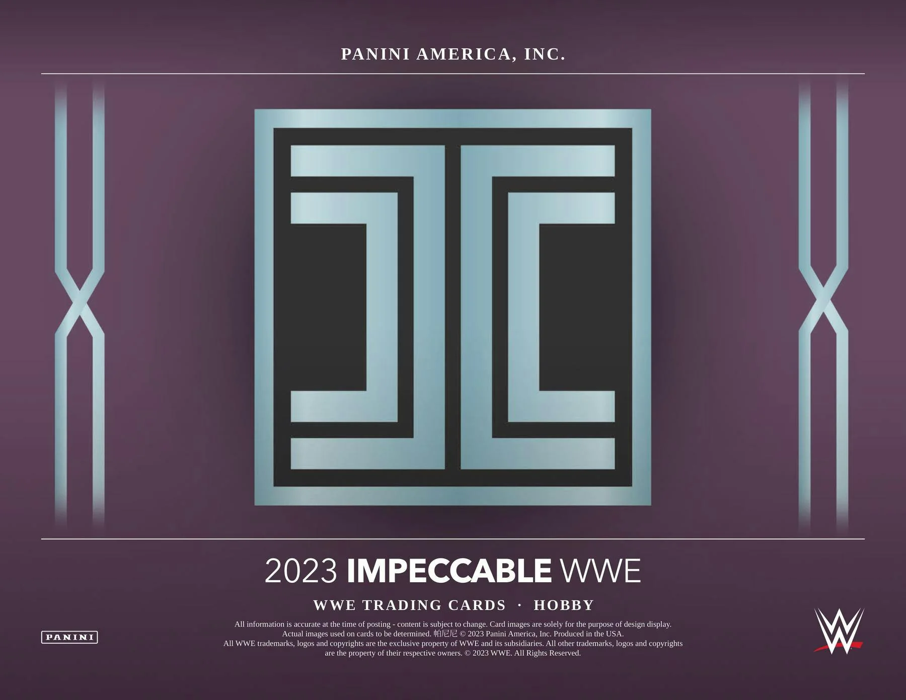 2023 Panini Impeccable WWE Wrestling Hobby Box - Image 3