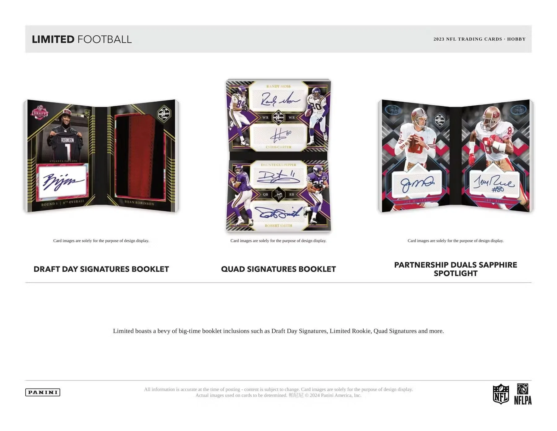 2023 Panini Limited Football Hobby Box - Image 4