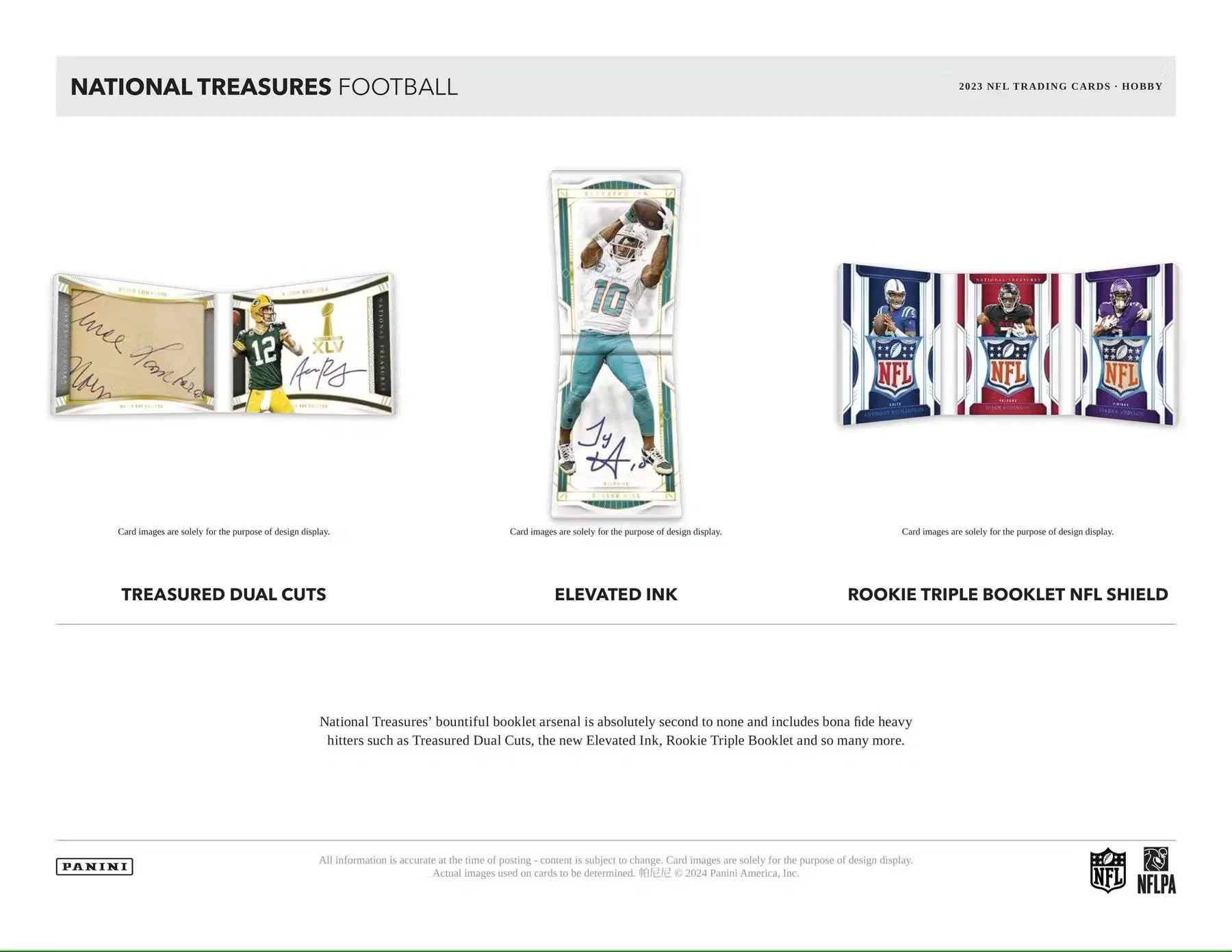 2023 Panini National Treasures Football Hobby Box - Image 5