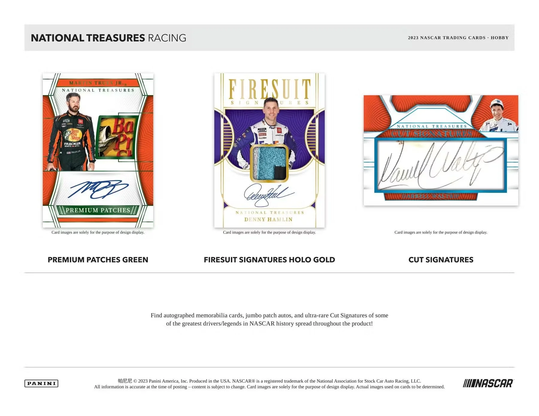 2023 Panini National Treasures Racing Hobby Box - Image 5