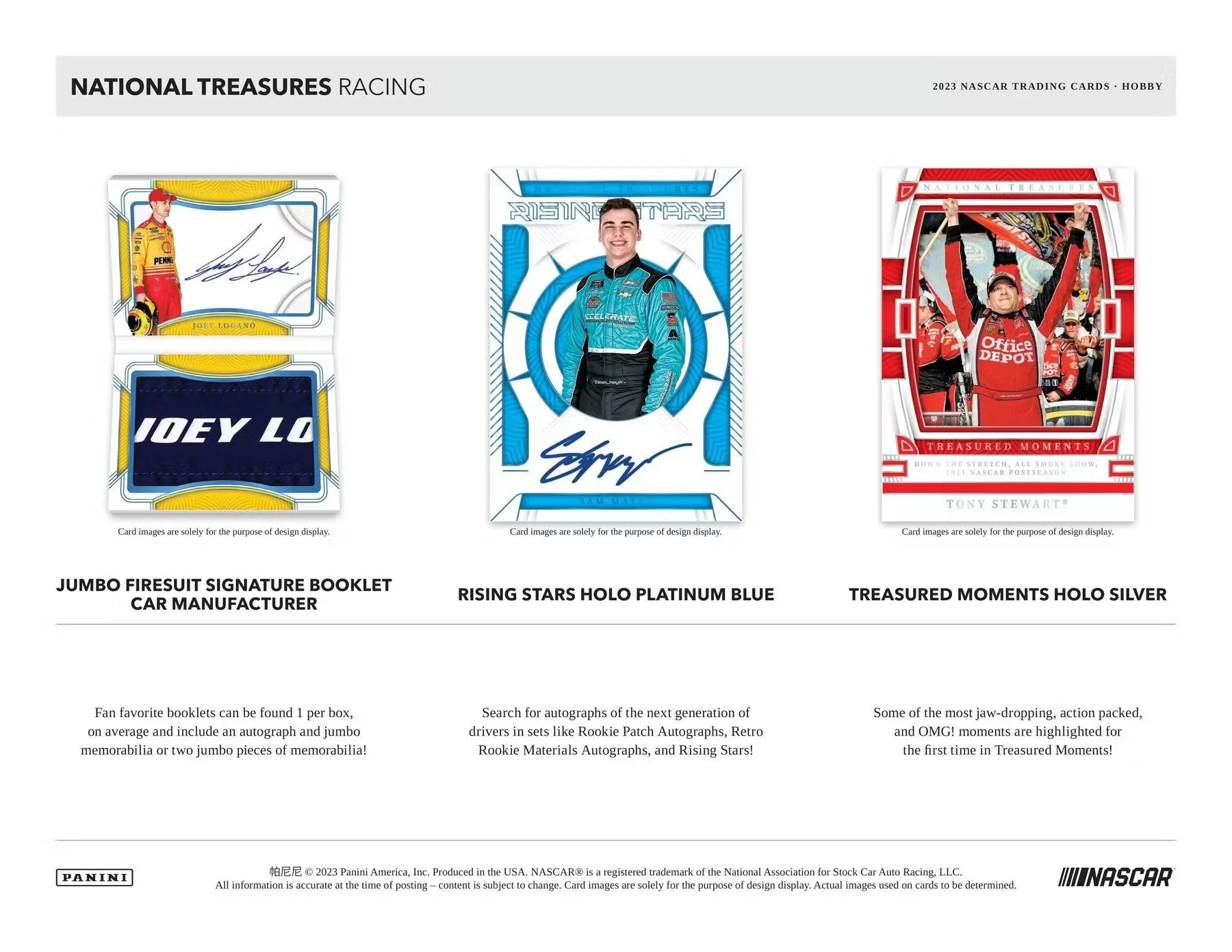 2023 Panini National Treasures Racing Hobby Box - Image 6
