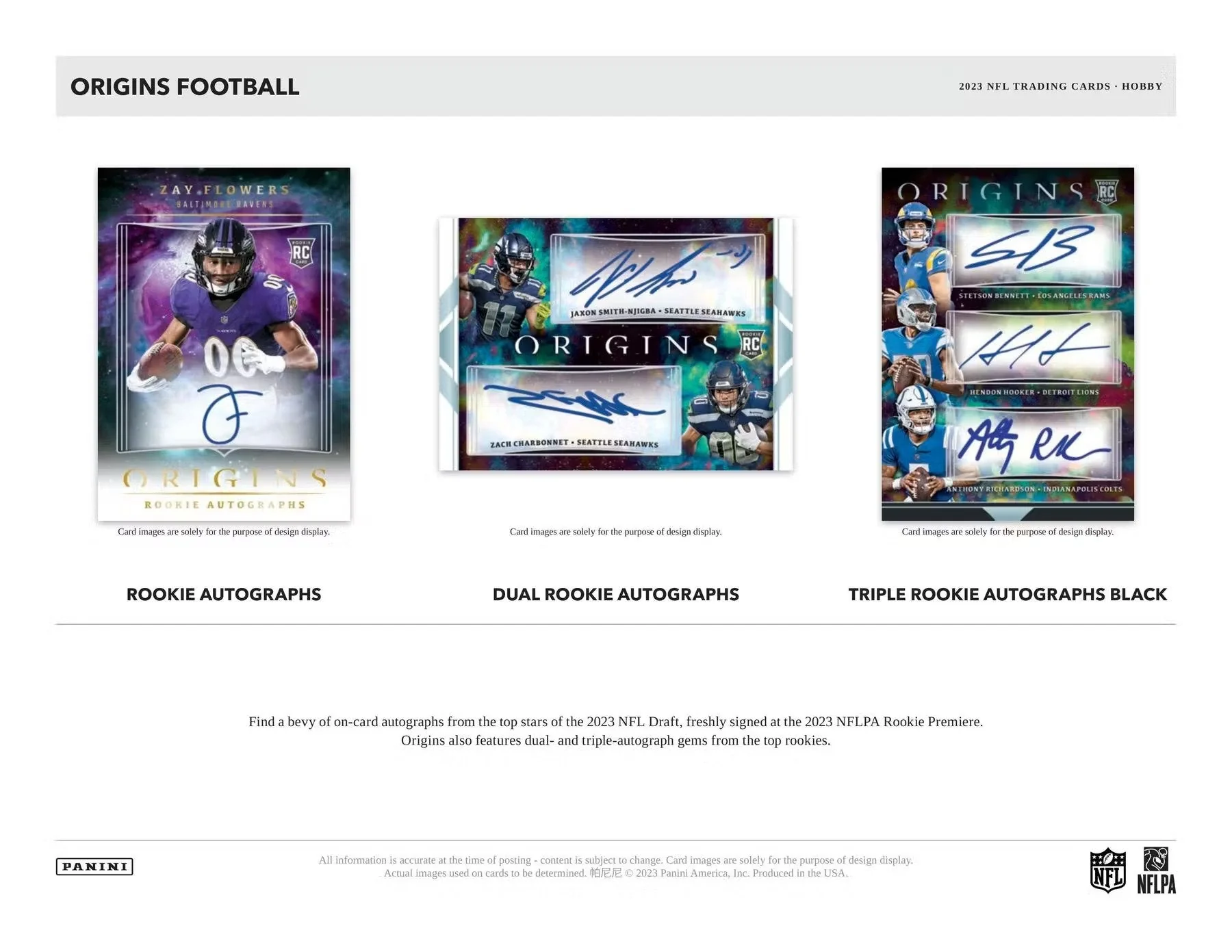 2023 Panini Origins Football Hobby Box - Image 5