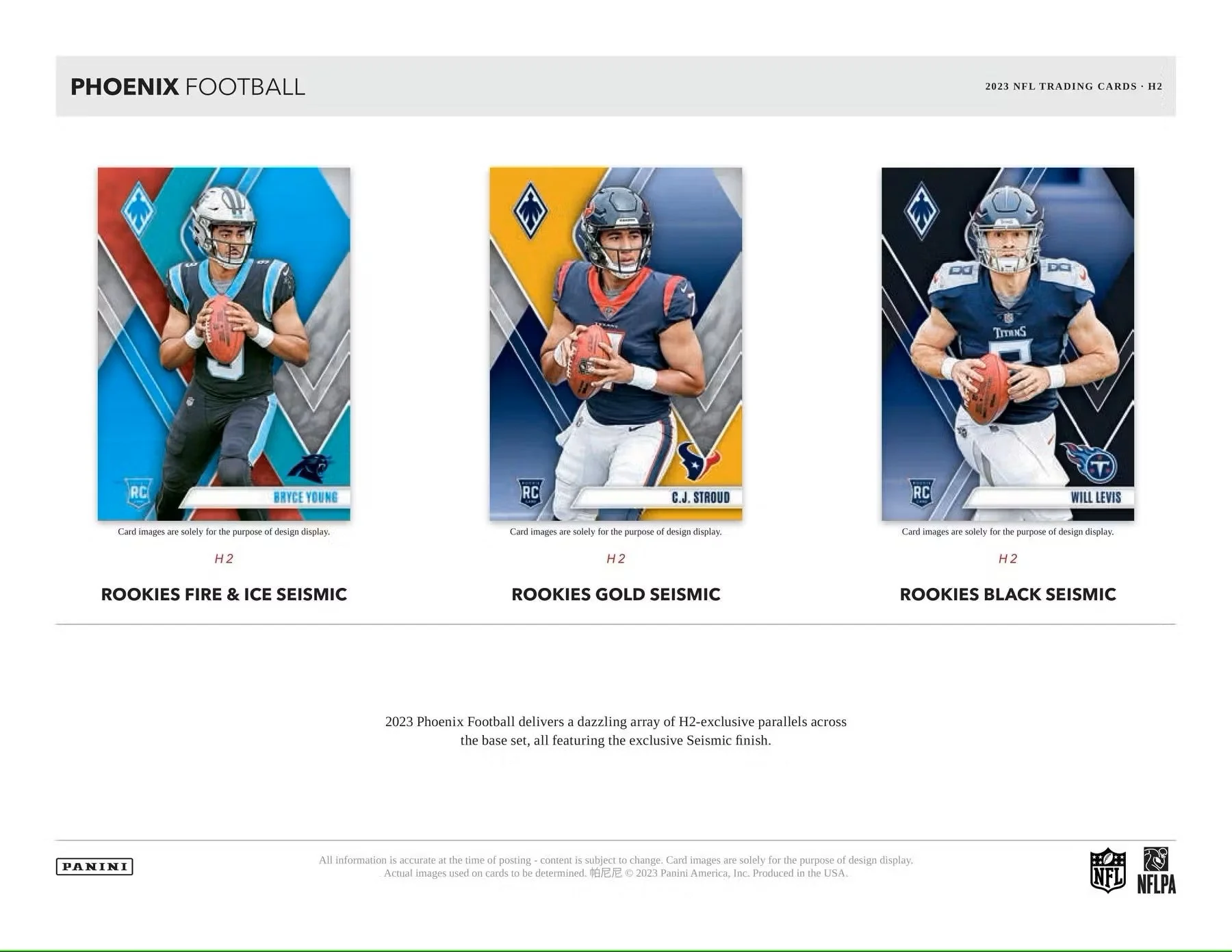 2023 Panini Phoenix Football H2 Box - Image 5