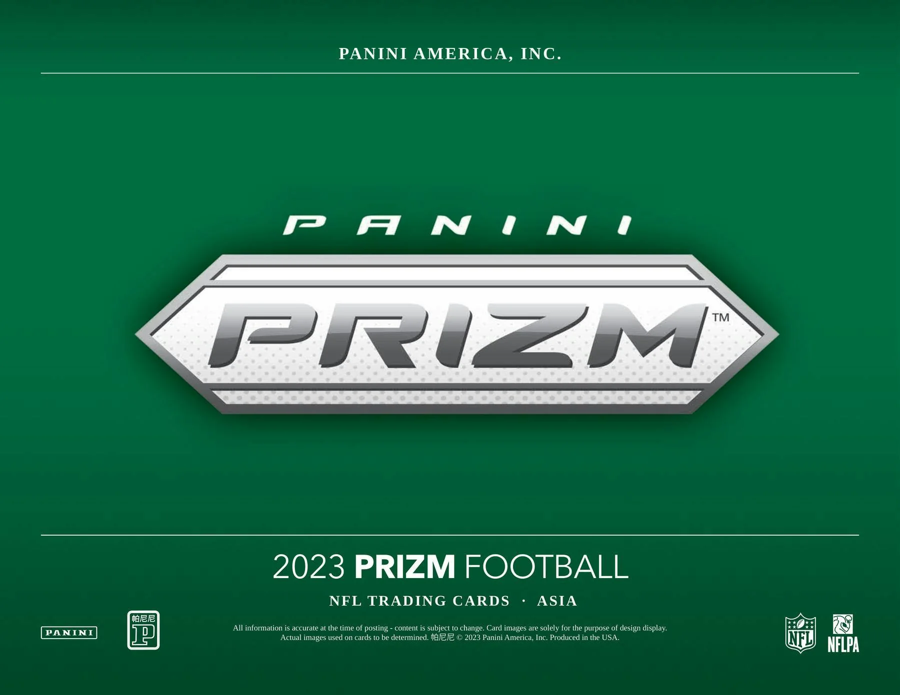 2023 Panini Prizm Football Asia Box - Image 3