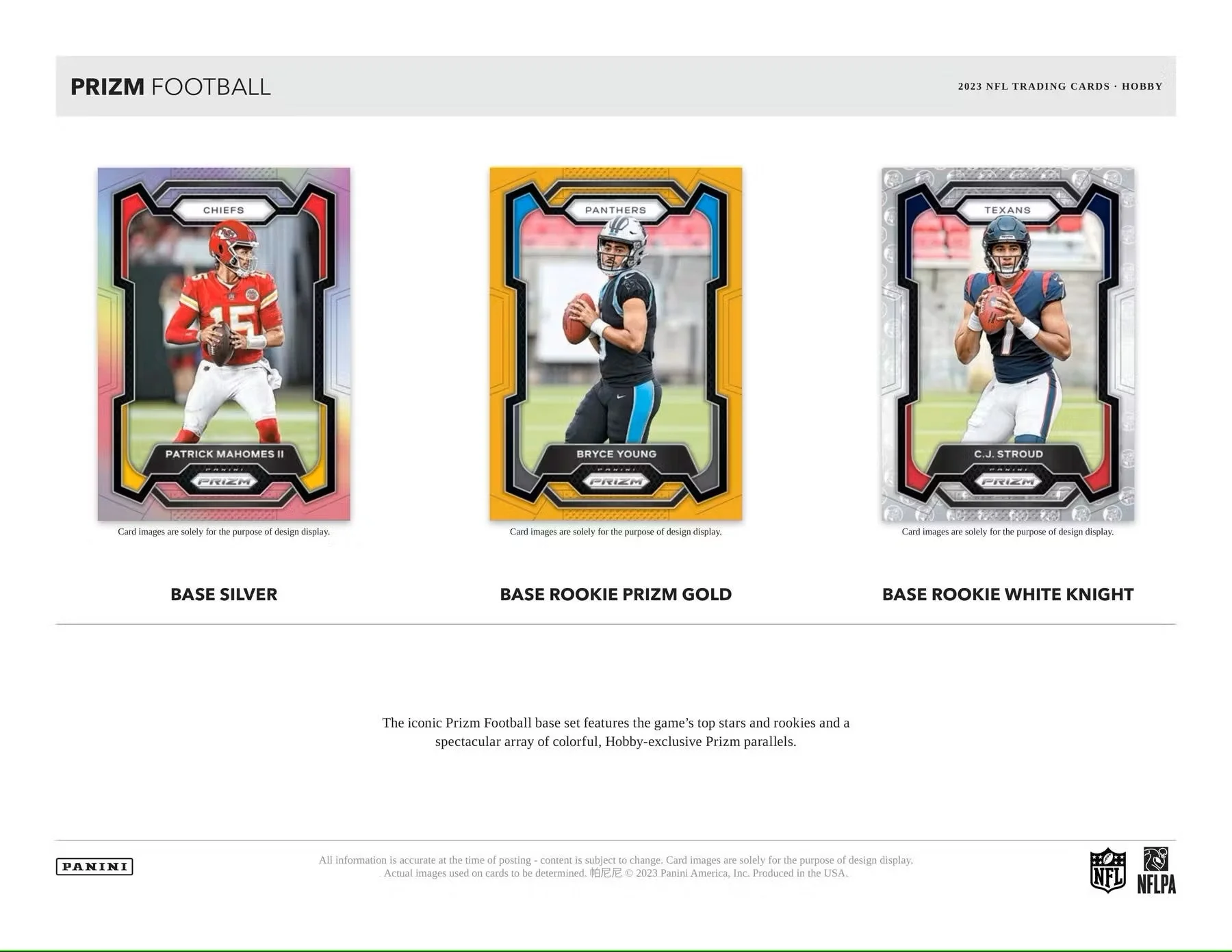 2023 Panini Prizm Football Hobby Box - Image 5