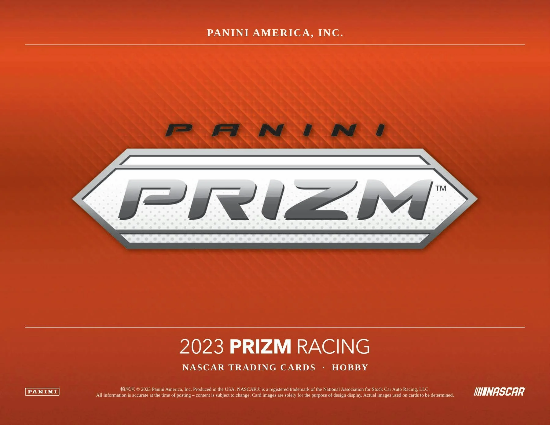 2023 Panini Prizm Racing Hobby Box - Image 2