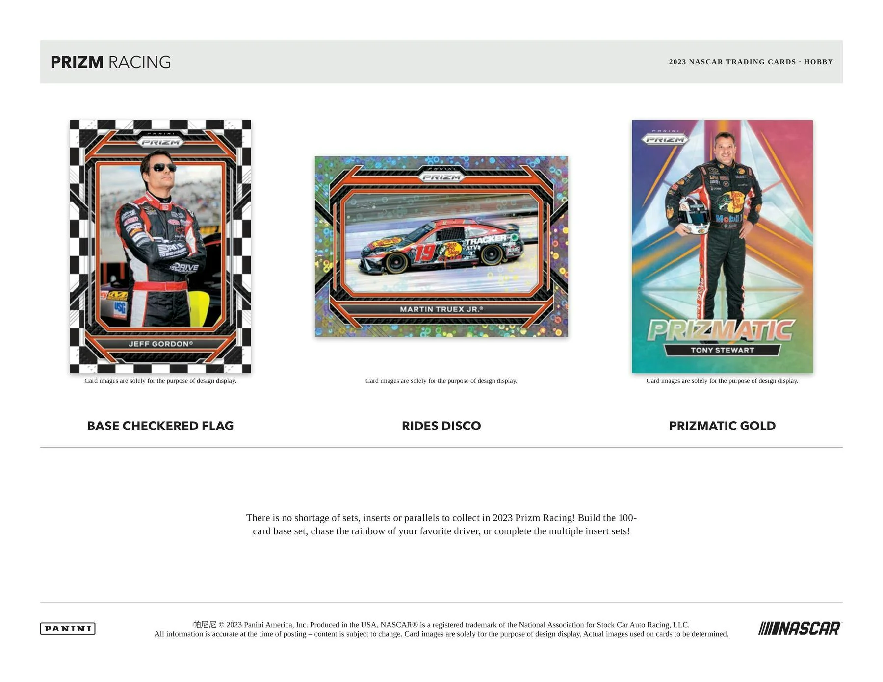 2023 Panini Prizm Racing Hobby Box - Image 3
