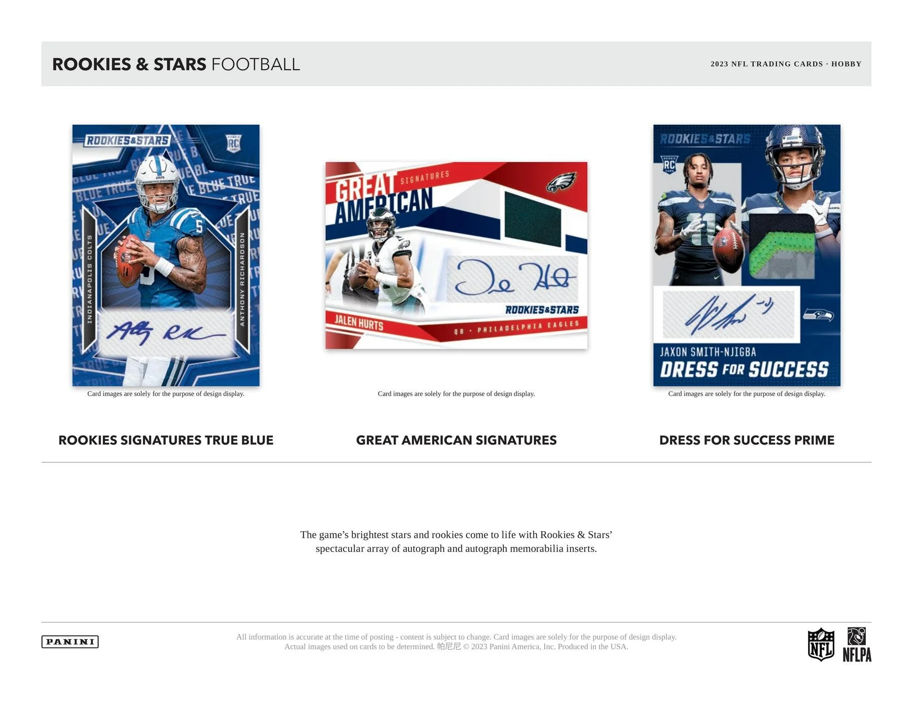 2023 Panini Rookies & Stars Football Hobby Box - Image 6