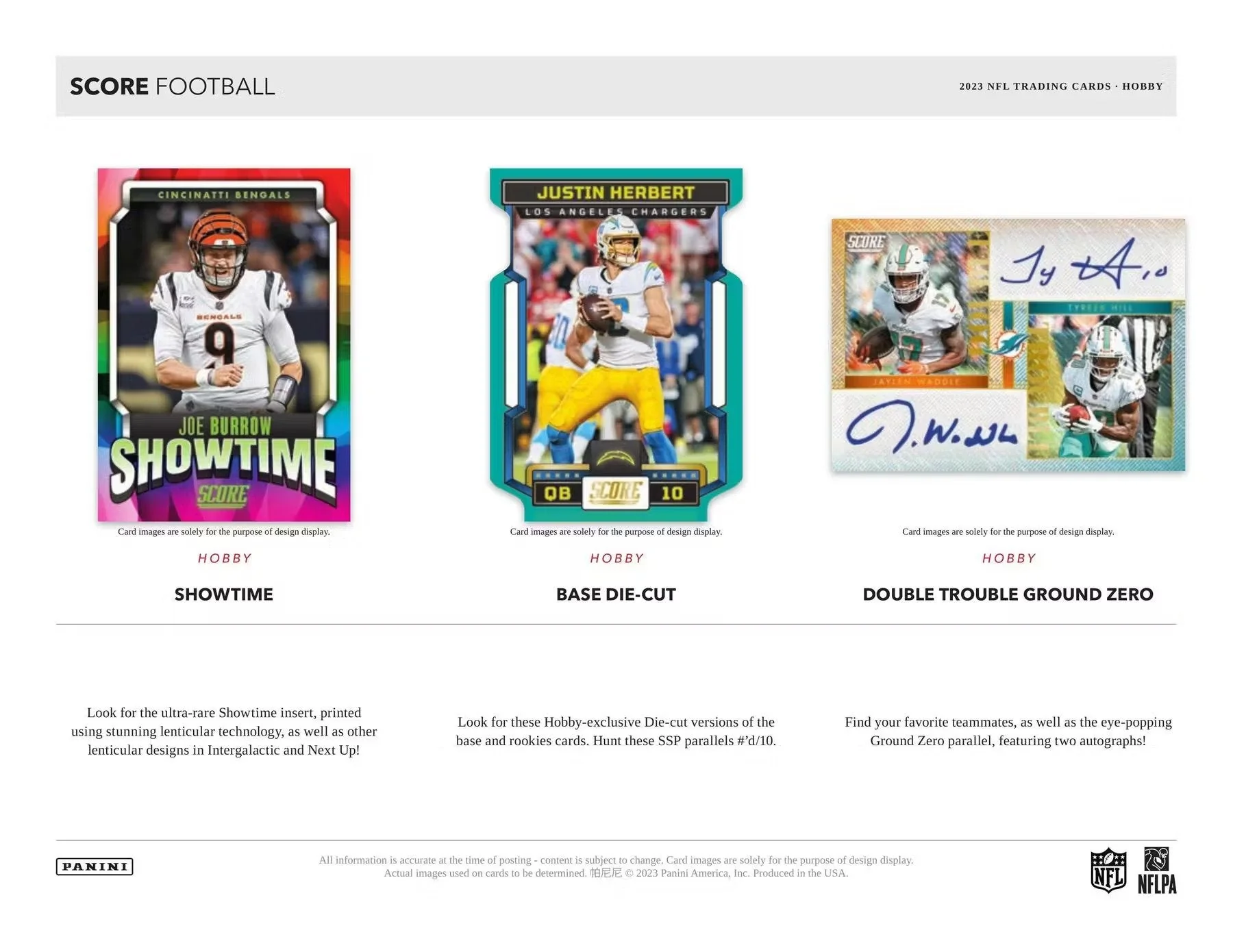 2023 Panini Score Football Hobby Box - Image 6