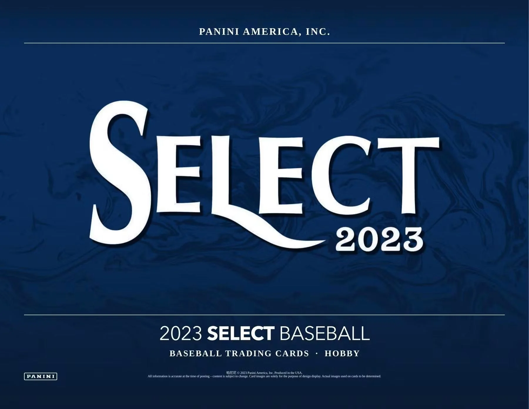 2023 Panini Select Baseball Hobby Box - Image 4