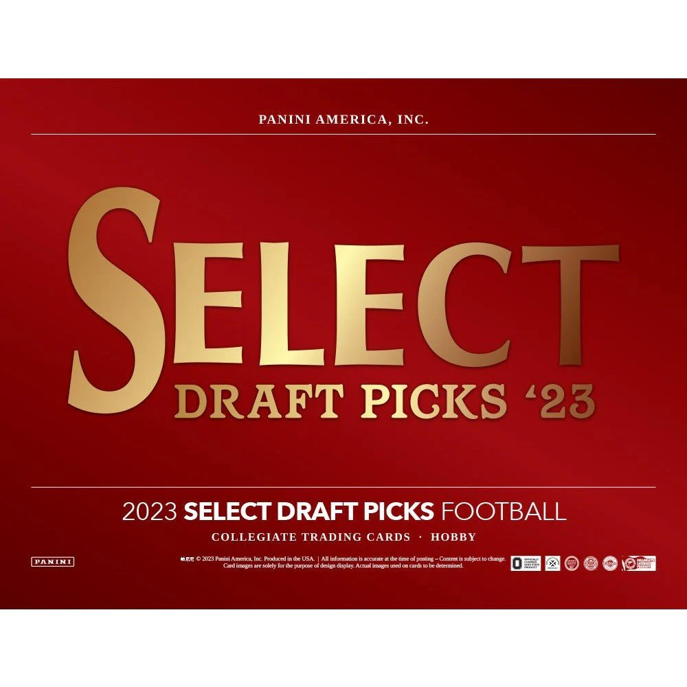 2023 Panini Select Draft Picks Football Hobby Box - Image 2