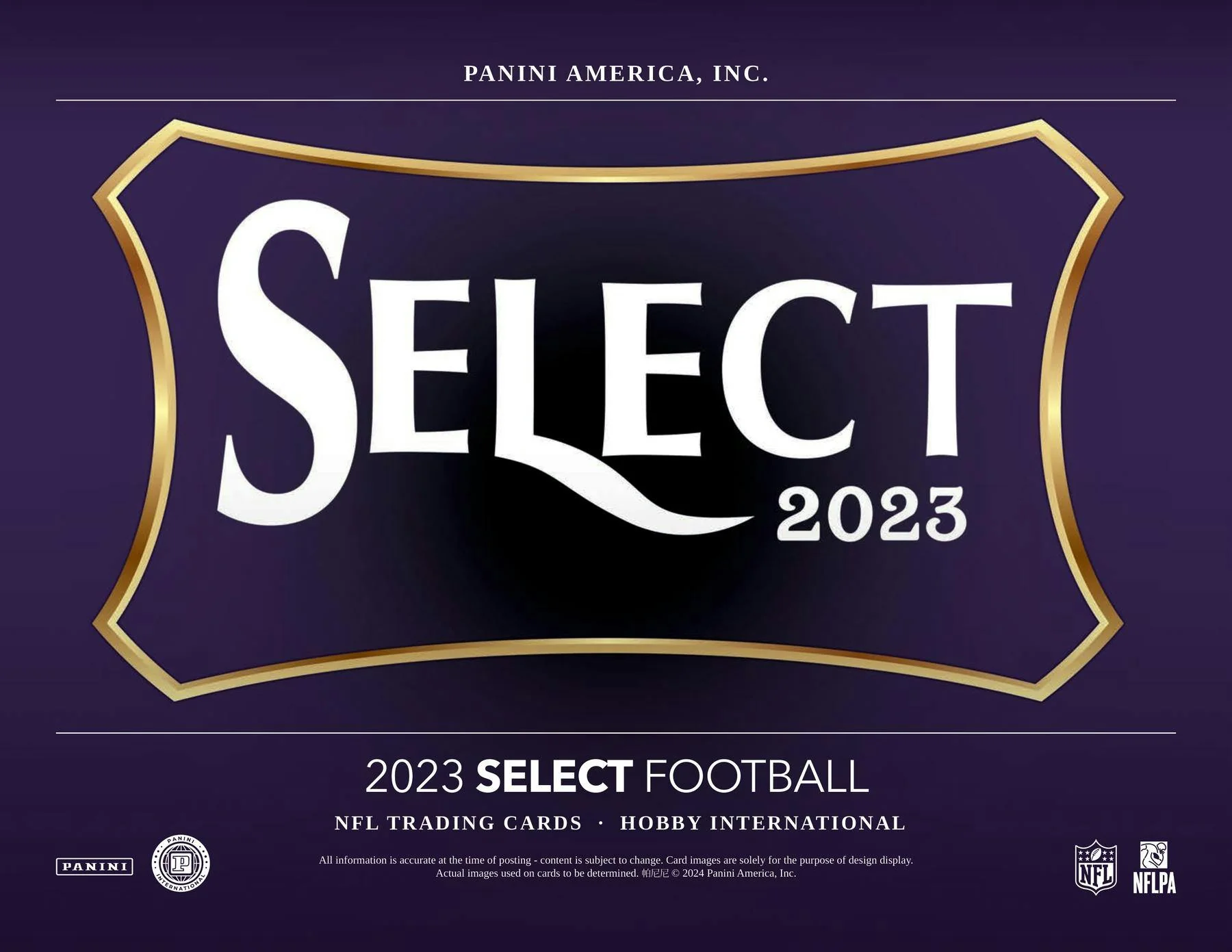 2023 Panini Select Football International Hobby Box - Image 3
