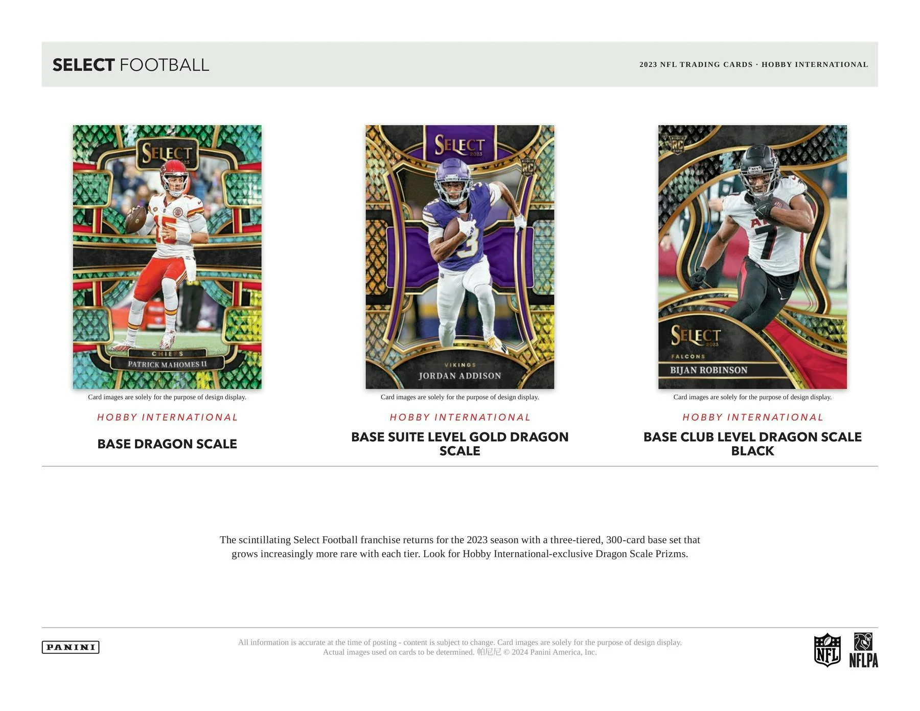 2023 Panini Select Football International Hobby Box - Image 4