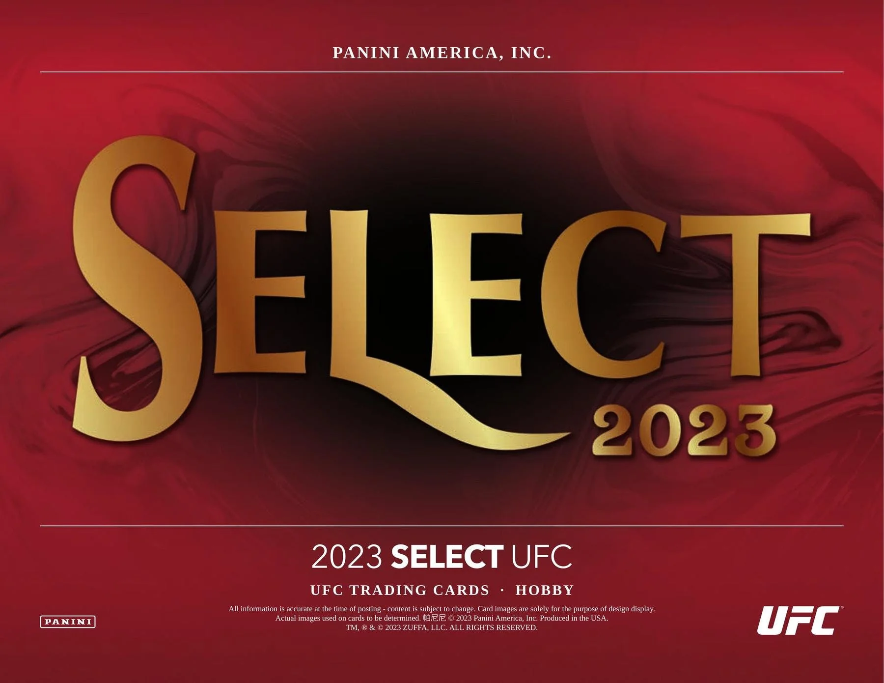 2023 Panini Select UFC Hobby Box - Image 4