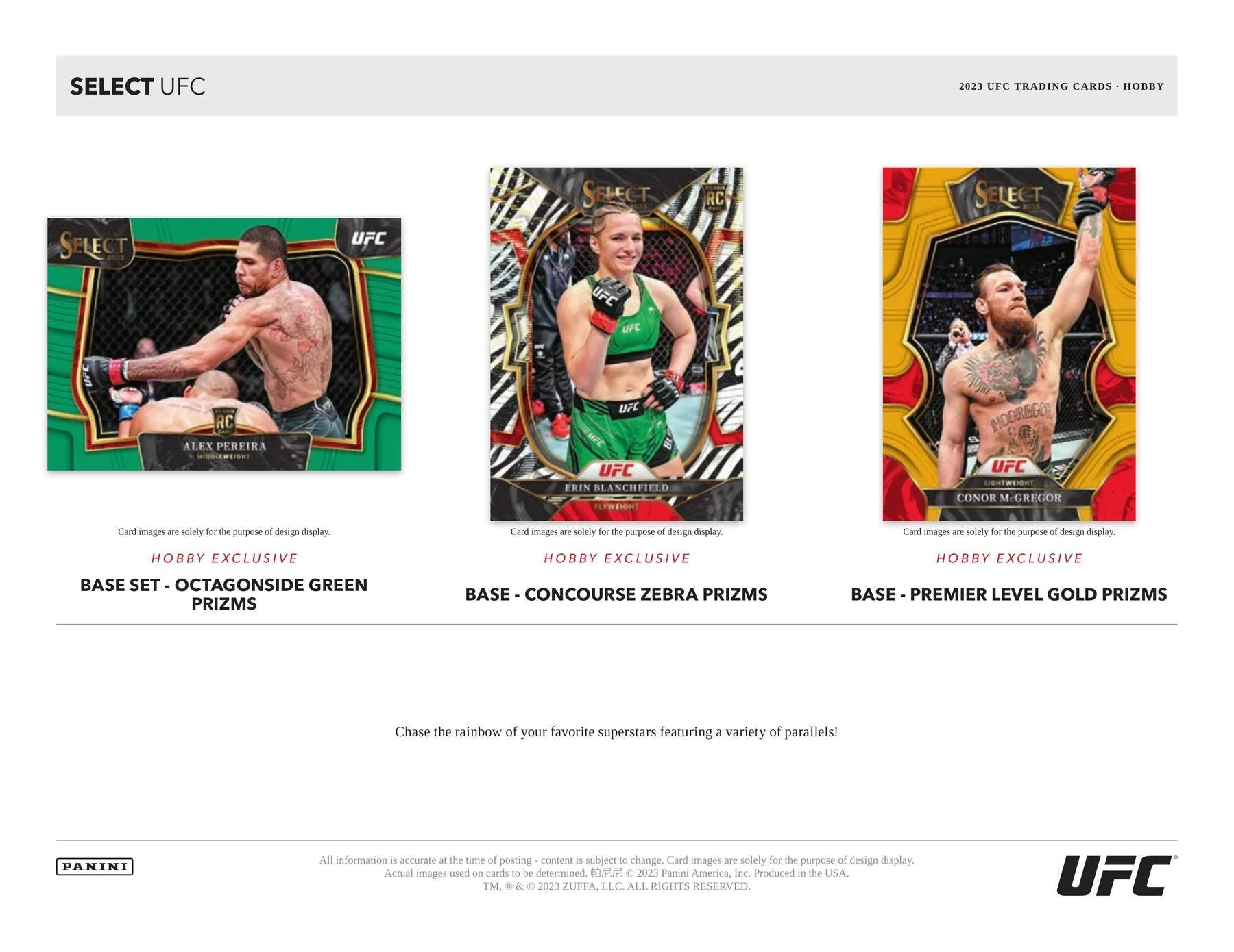 2023 Panini Select UFC Hobby Box - Image 5