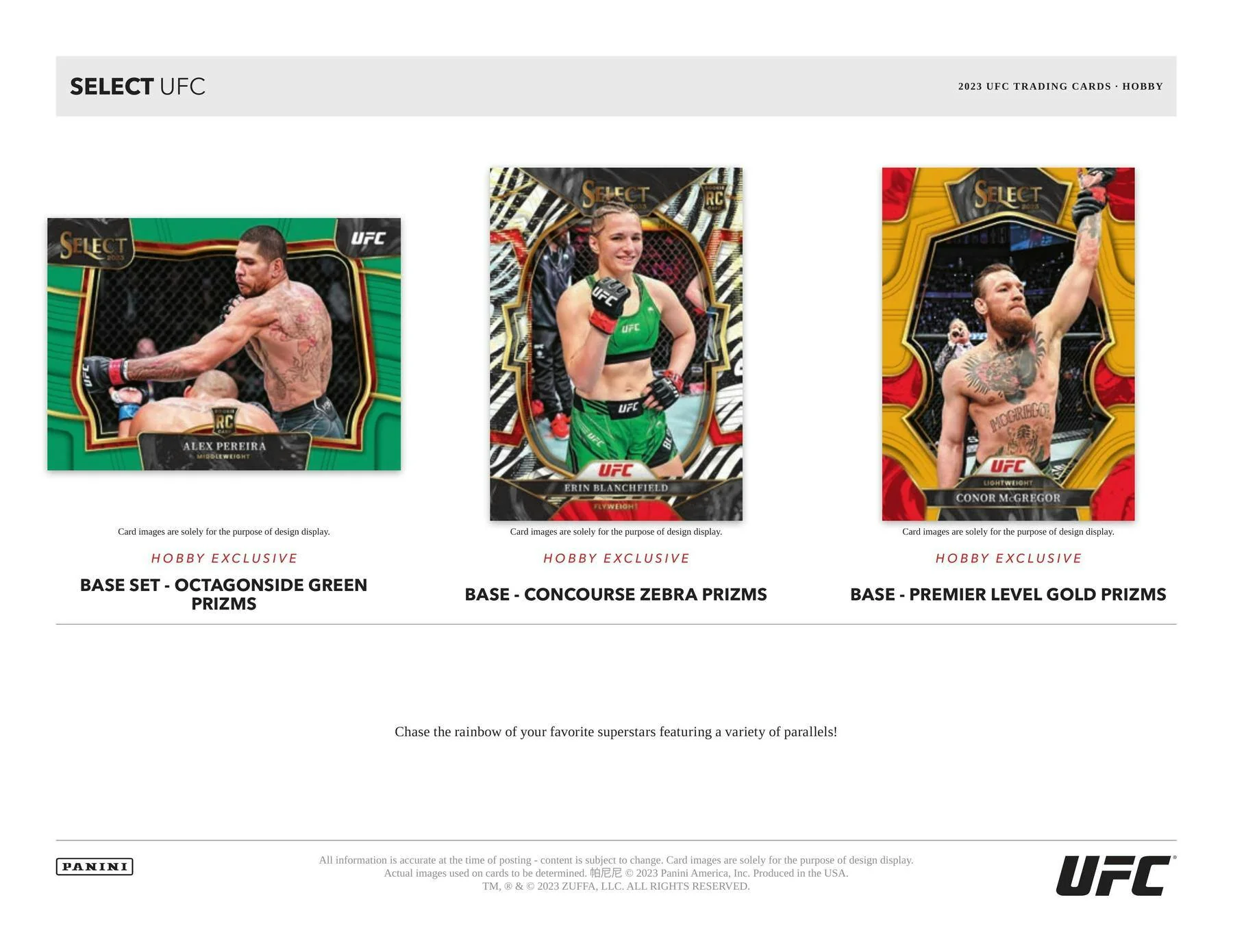 2023 Panini Select UFC Hobby Box - Image 5