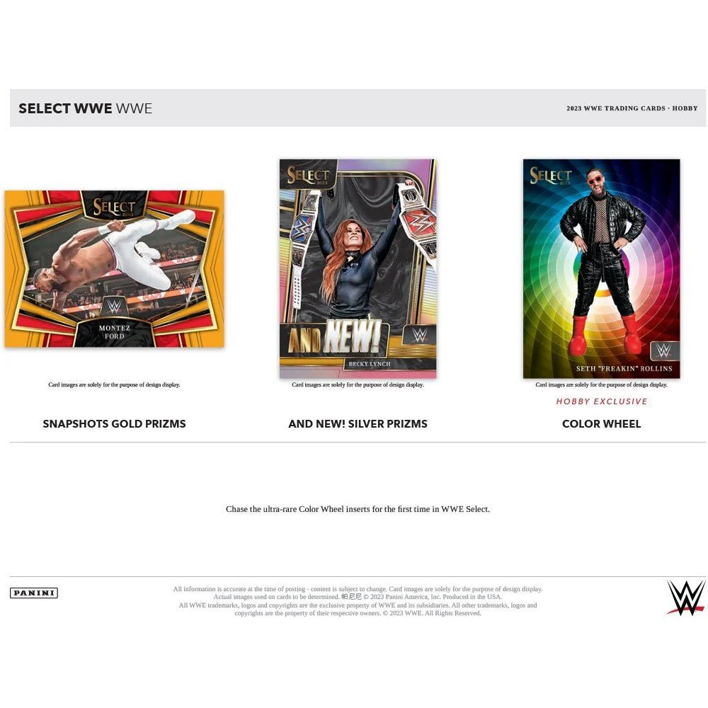 2023 Panini Select WWE Hobby Box - Image 2