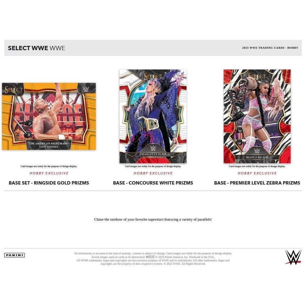 2023 Panini Select WWE Hobby Box - Image 4