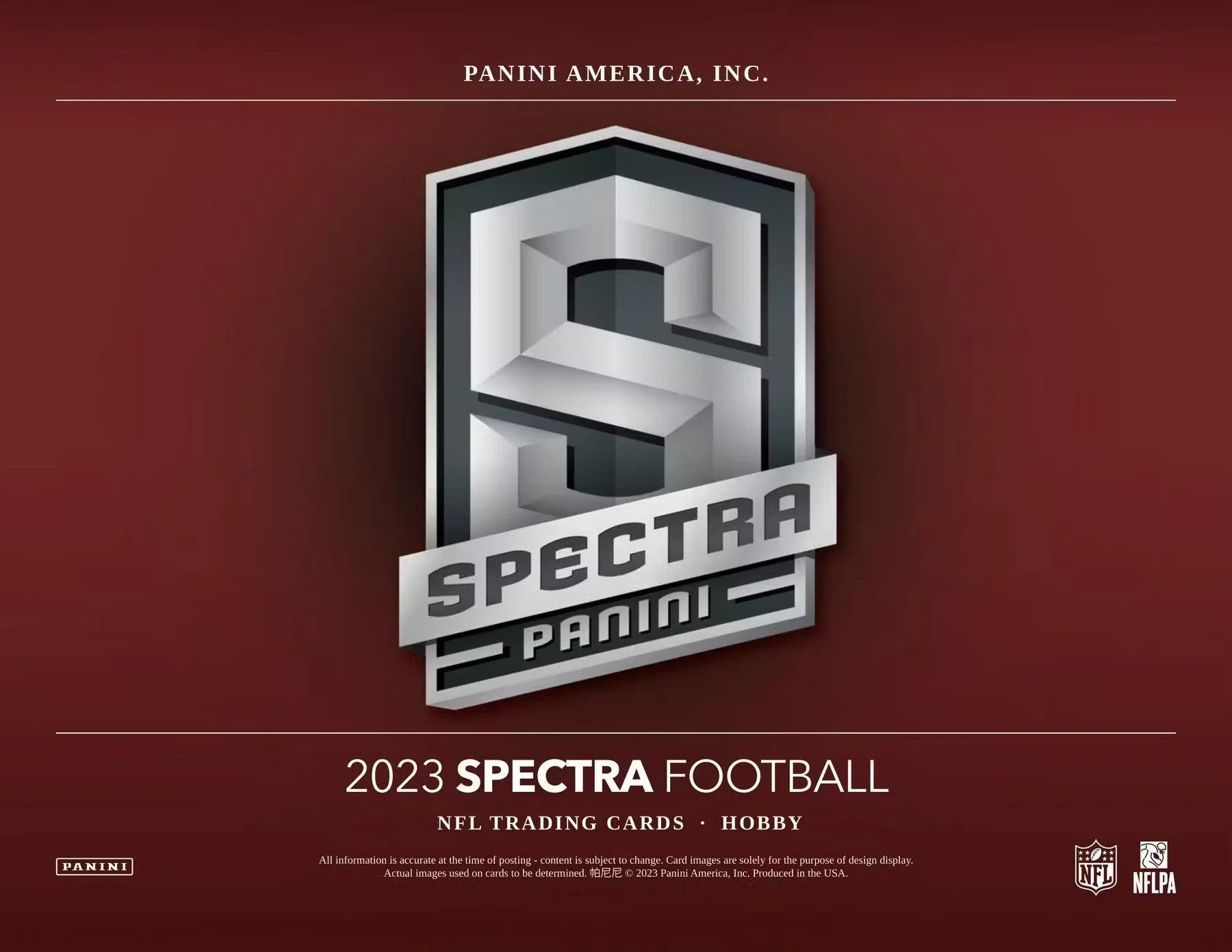 2023 Panini Spectra Football Hobby Box - Image 3