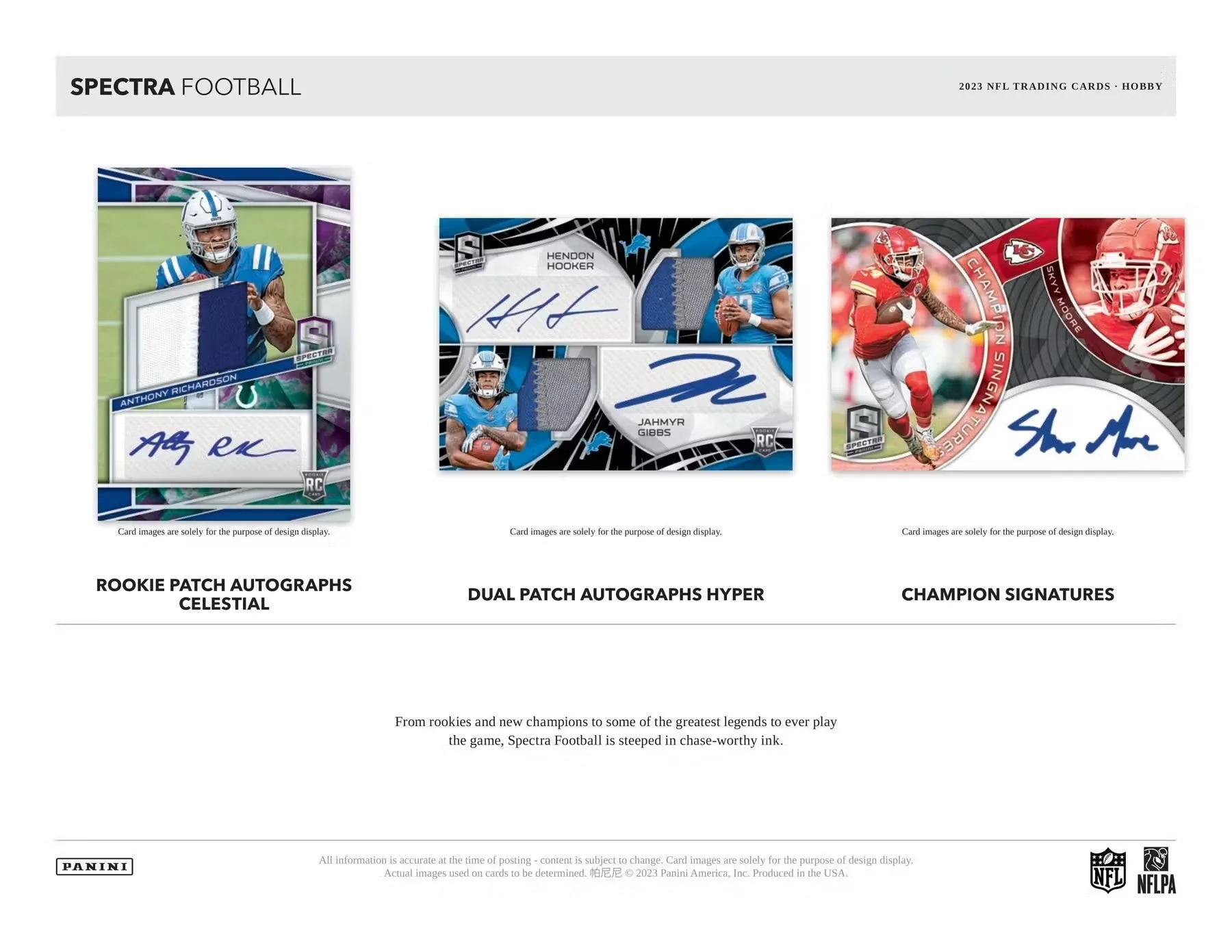 2023 Panini Spectra Football Hobby Box - Image 5