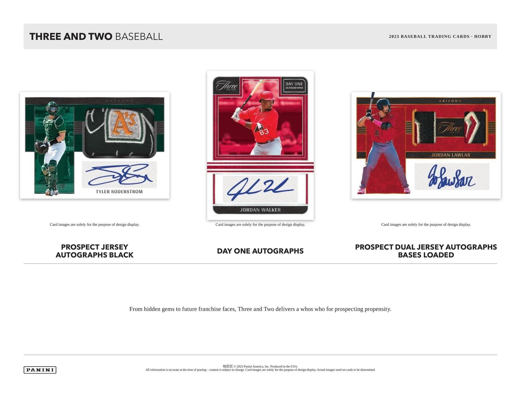 2023 Panini Three and Two Baseball Hobby Box - Image 4