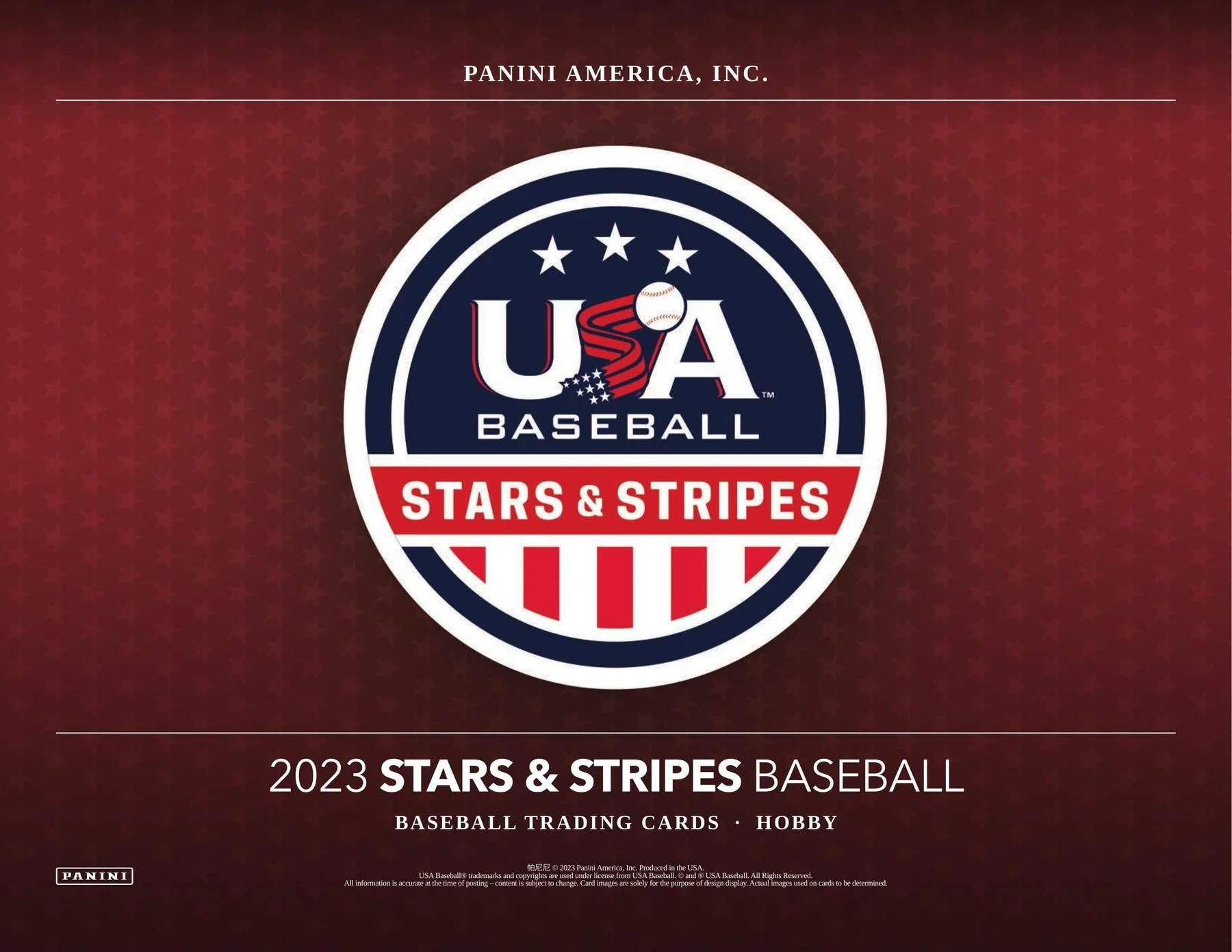 2023 Panini USA Stars & Stripes Baseball Hobby Box - Image 4