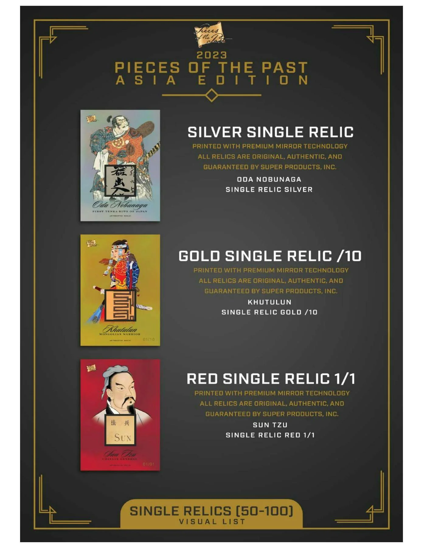 2023 Pieces of the Past Asia Edition Hobby Box | Columbia Sports Cards - Image 4