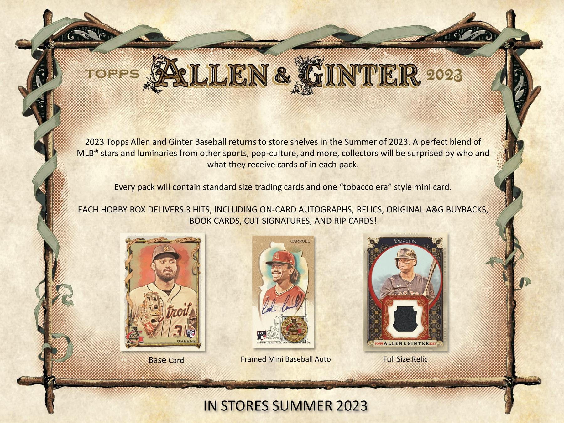 2023 Topps Allen & Ginter Baseball Hobby Box - Image 3