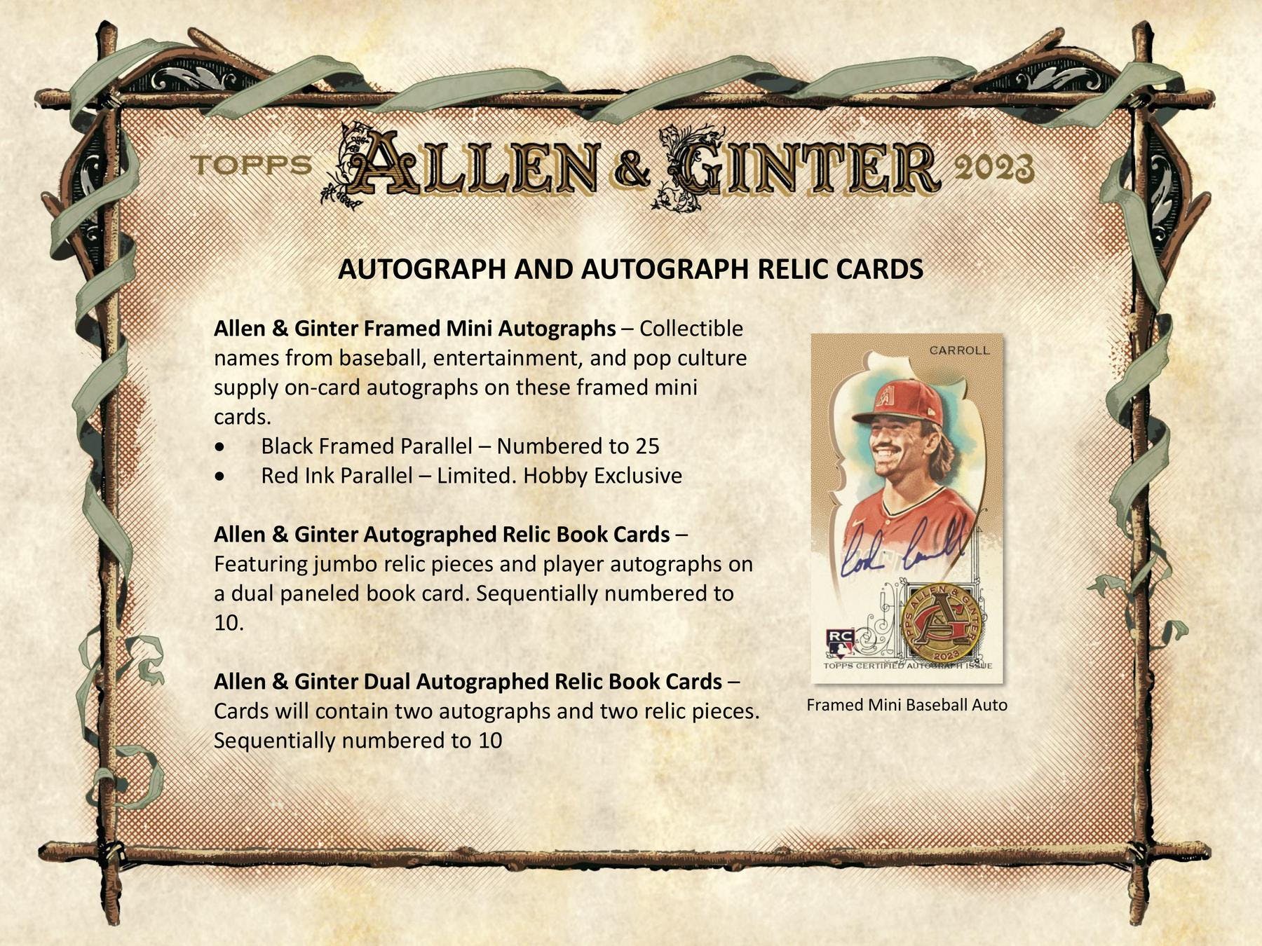 2023 Topps Allen & Ginter Baseball Hobby Box - Image 7