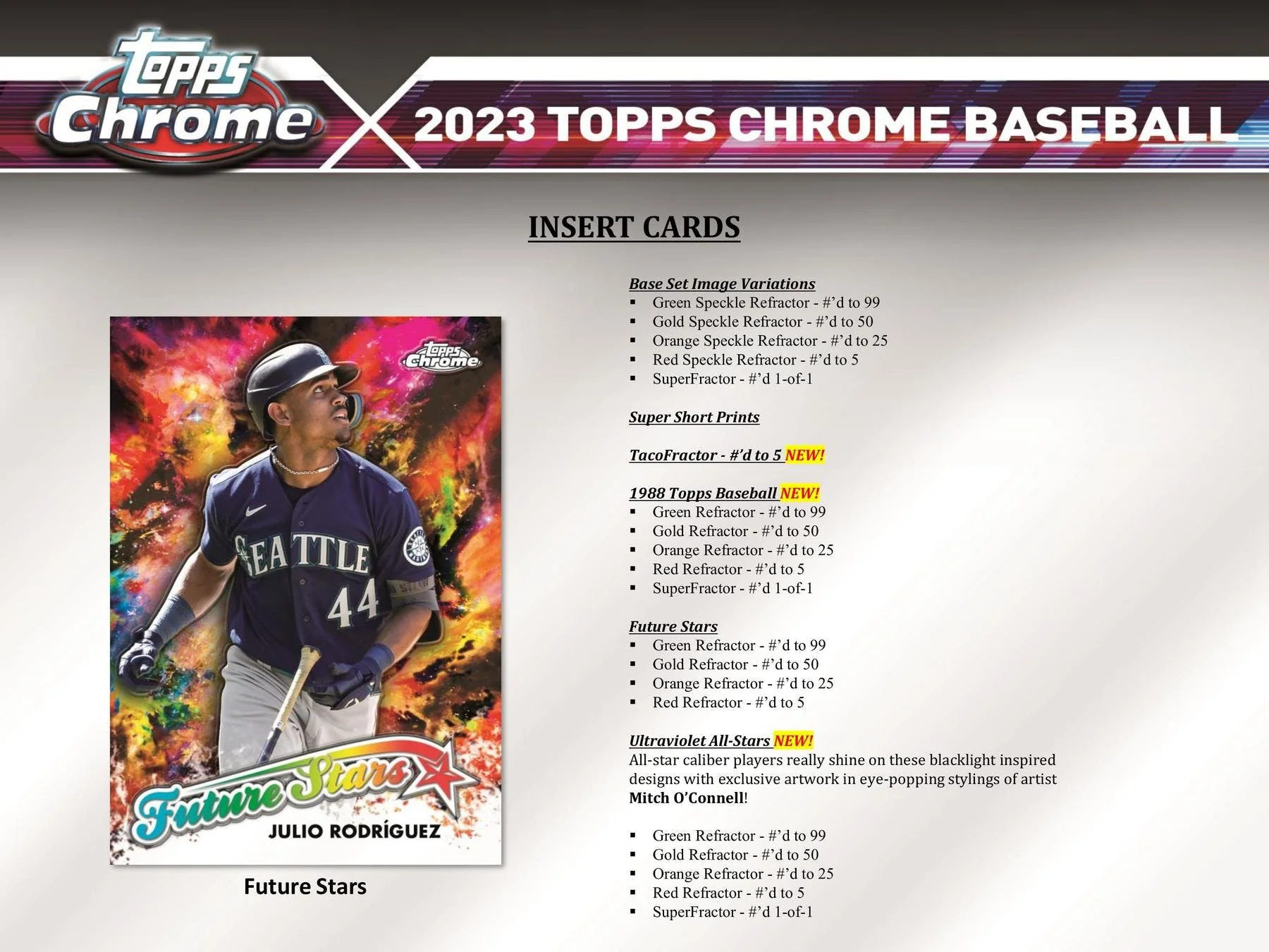2023 Topps Chrome Baseball 8-Pack Blaster Box - Image 6