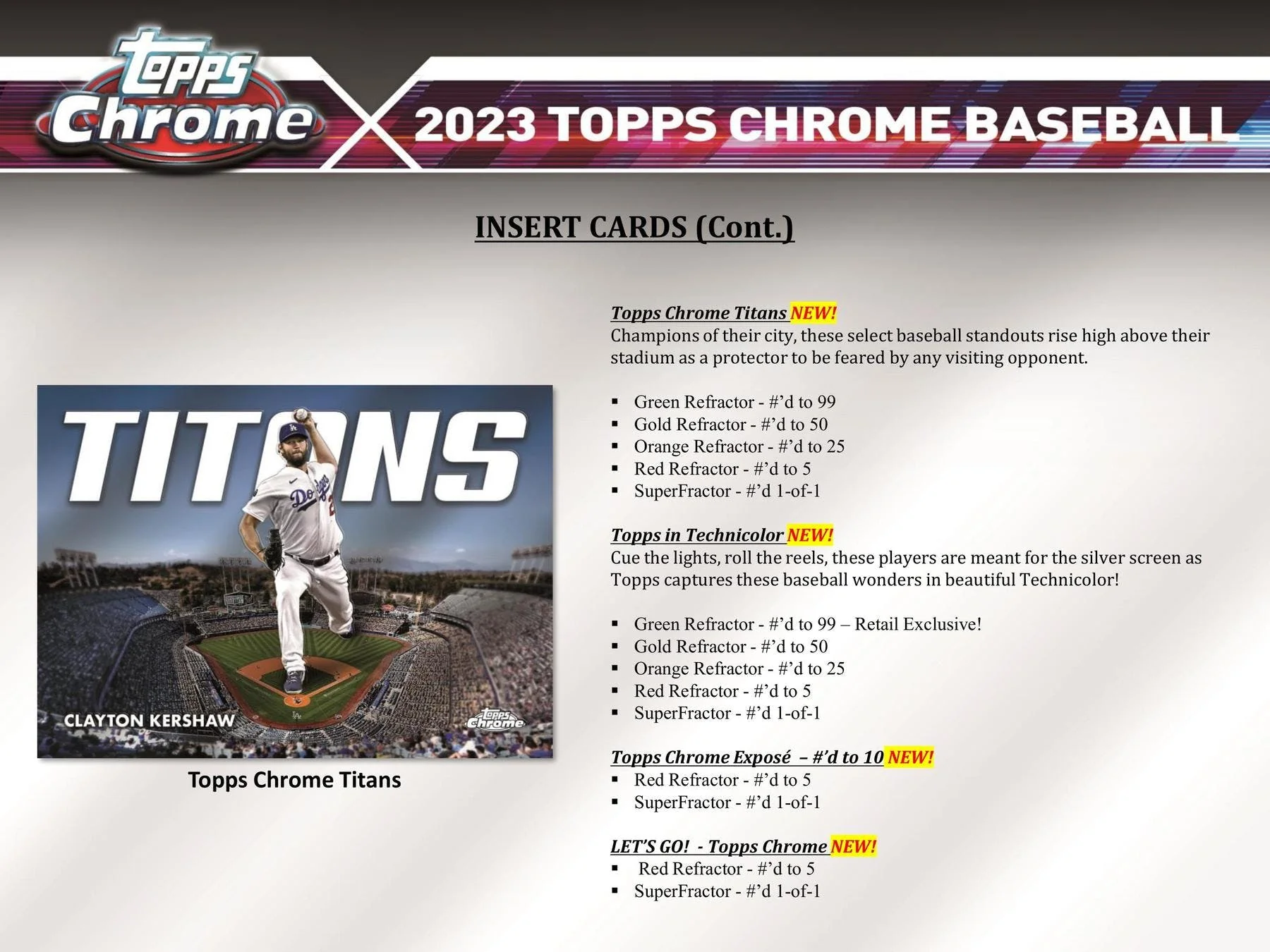 2023 Topps Chrome Baseball 8-Pack Blaster Box - Image 7