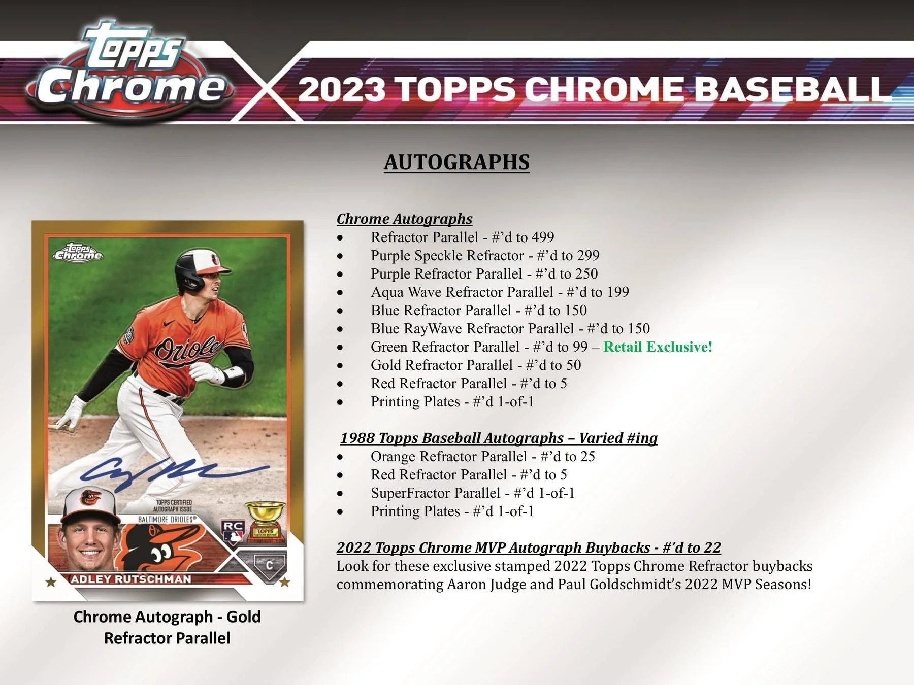 2023 Topps Chrome Baseball 8-Pack Blaster Box - Image 8