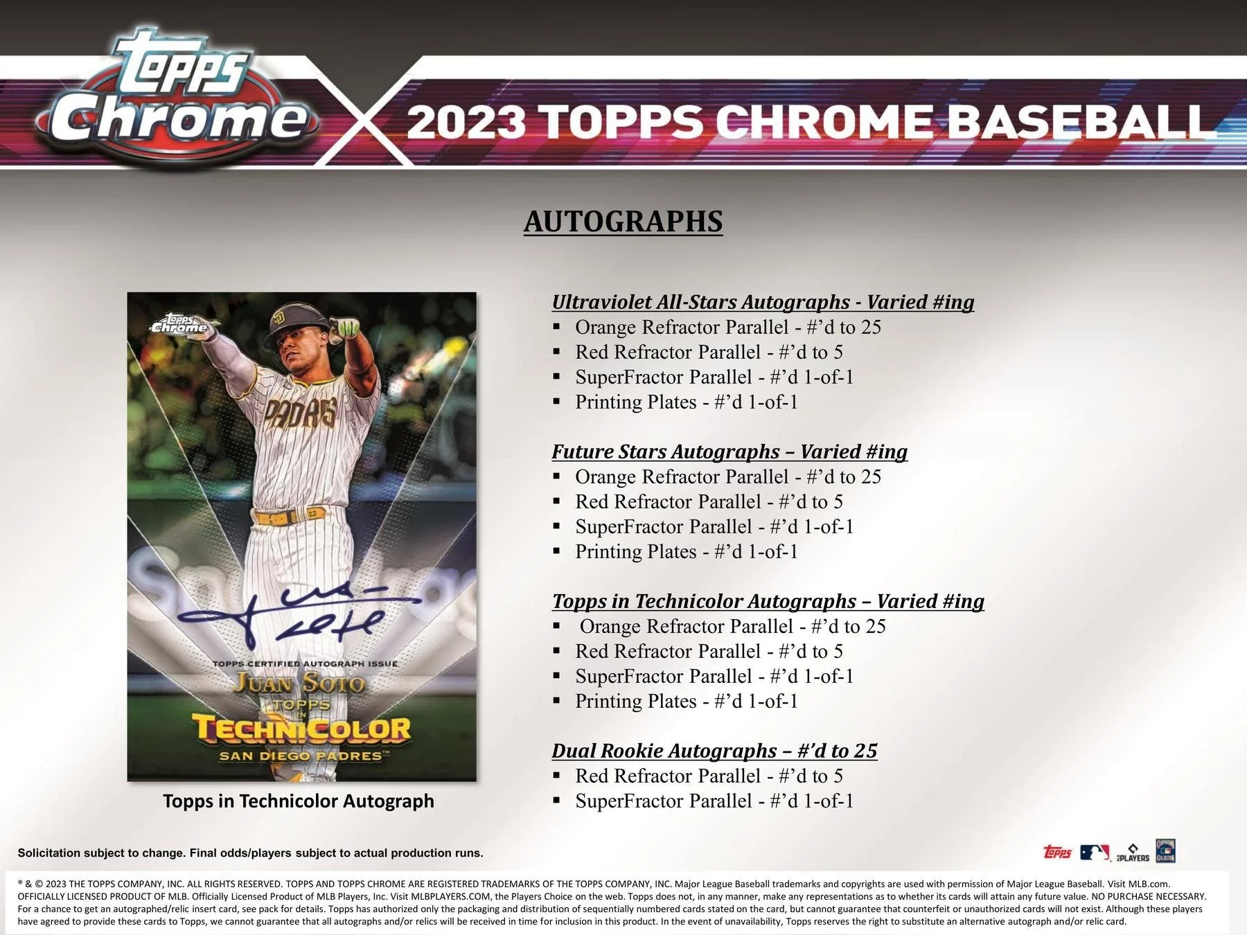 2023 Topps Chrome Baseball 8-Pack Blaster Box - Image 9