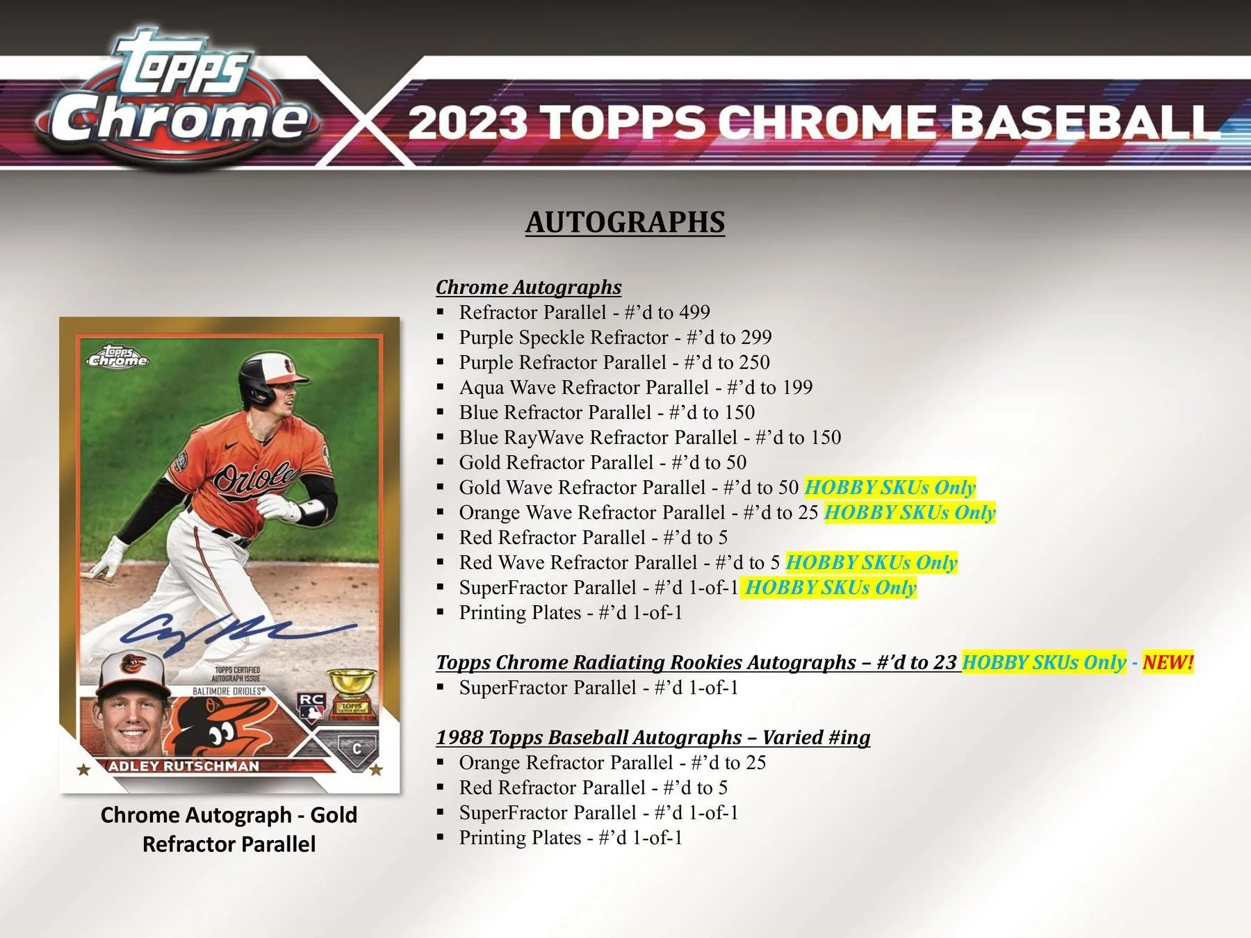 2023 Topps Chrome Baseball Hobby Jumbo Box - Image 7