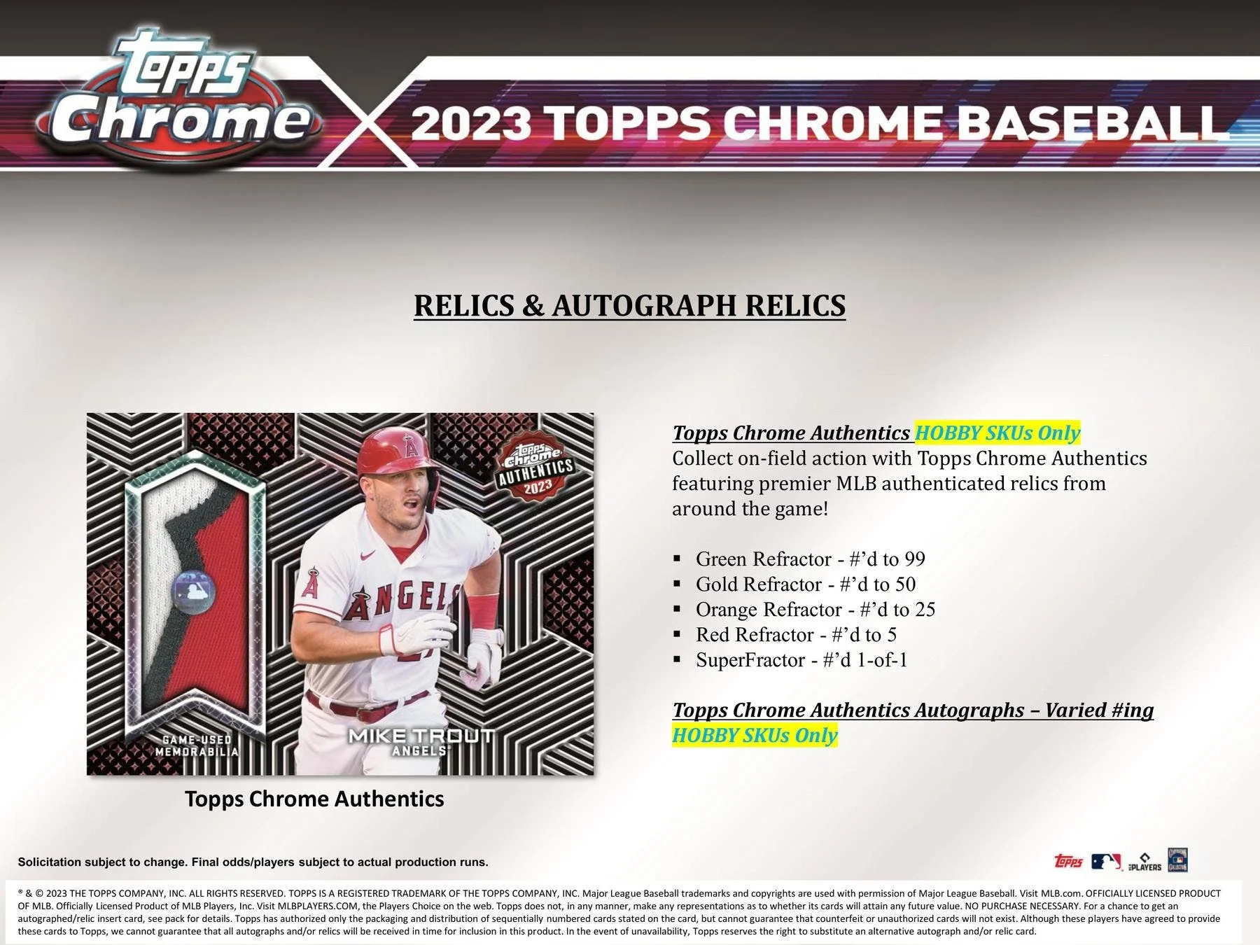 2023 Topps Chrome Baseball Hobby Jumbo Box - Image 9