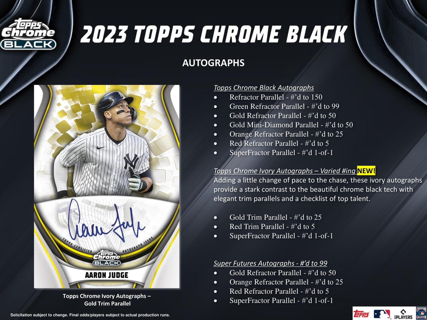 2023 Topps Chrome Black Baseball Hobby Box - Image 5