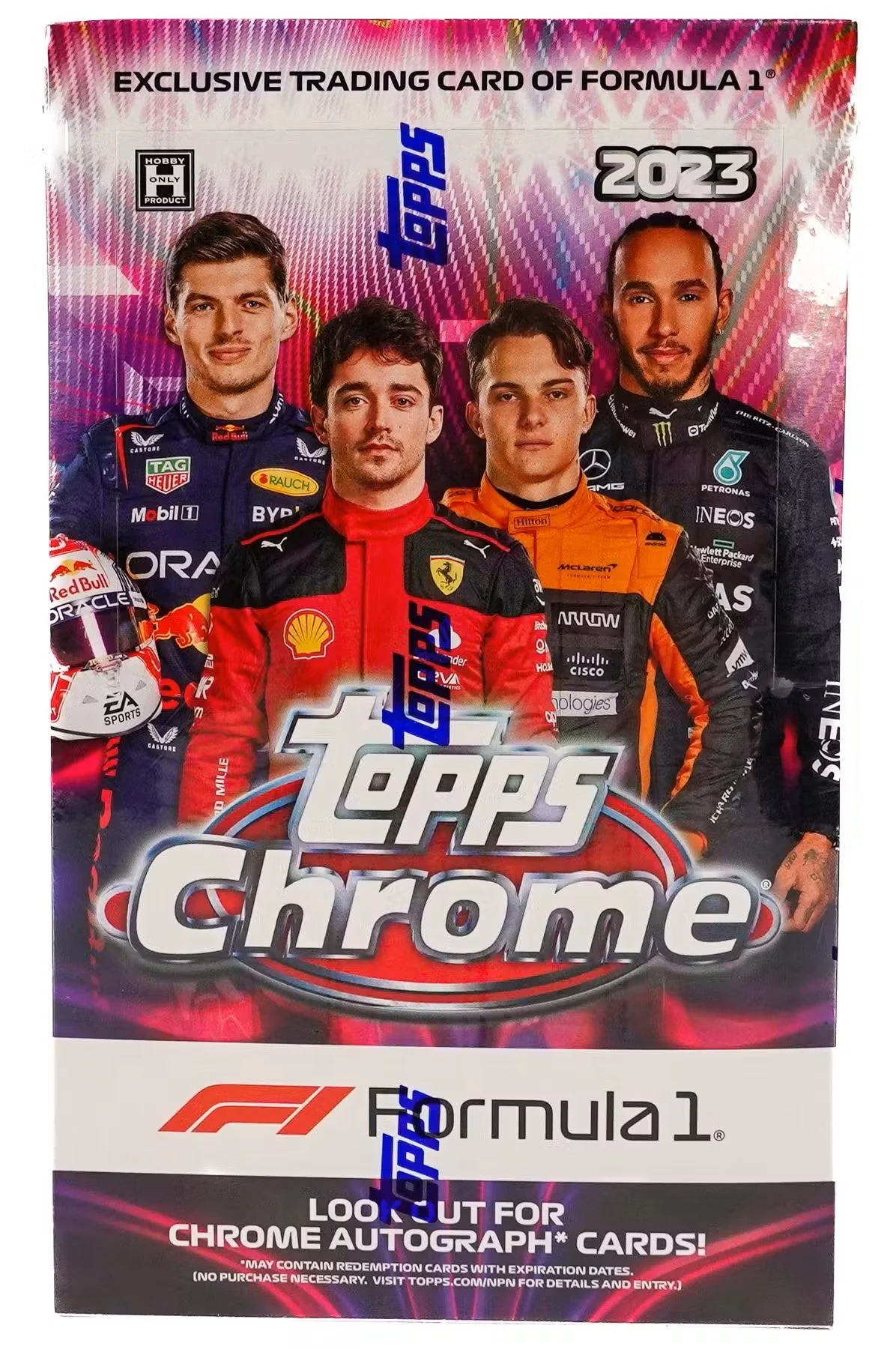 2023 Topps Chrome F1 Formula 1 Racing Hobby Box