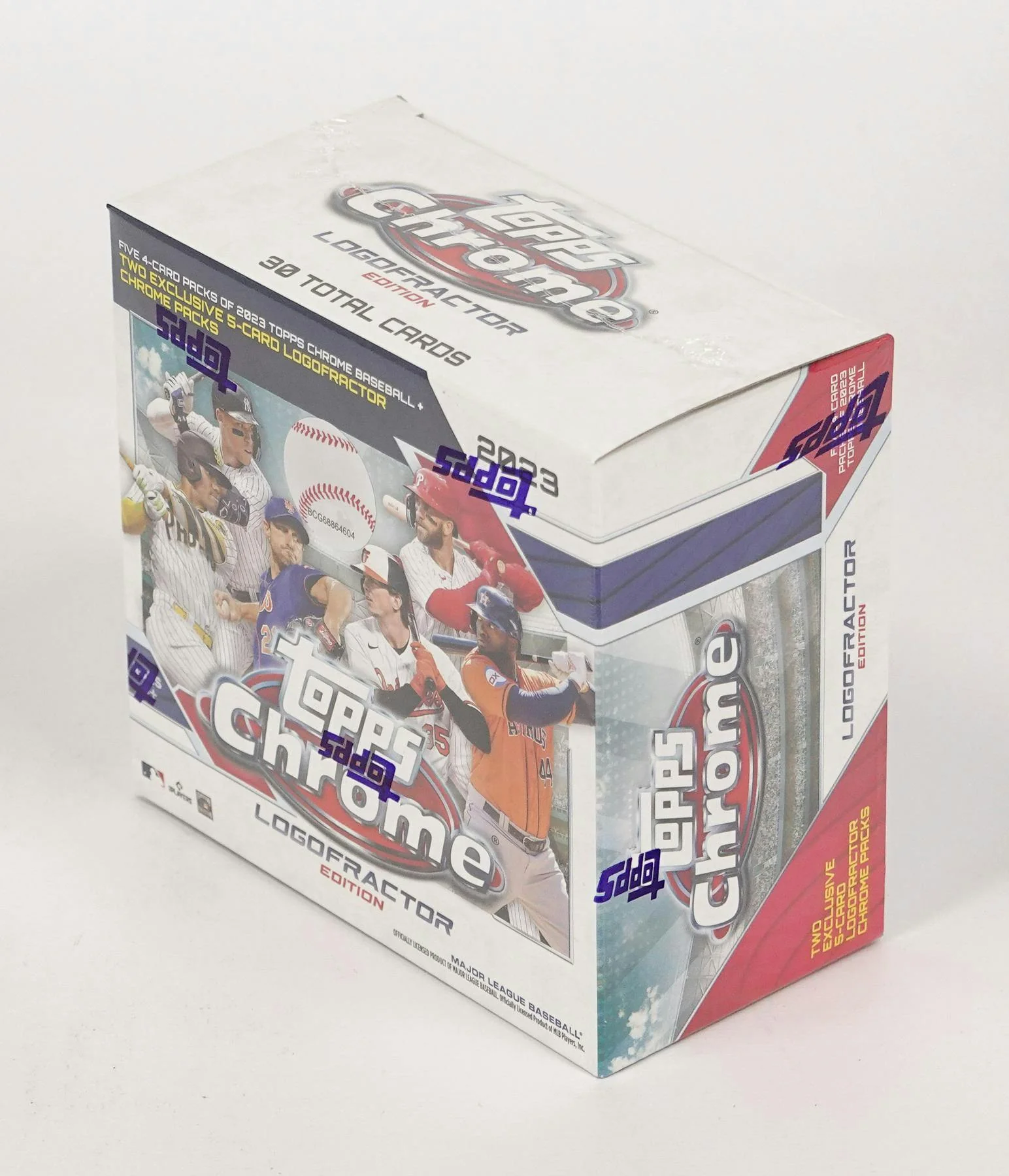 2023 Topps Chrome Logofractor Baseball Box - Image 2