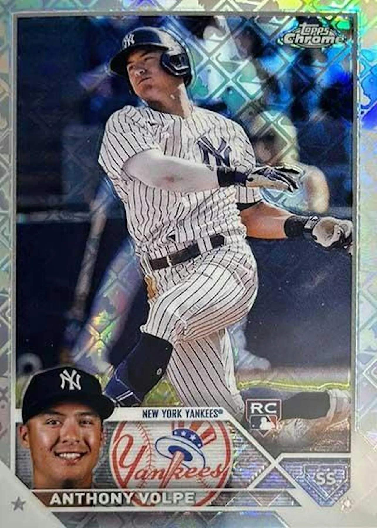 2023 Topps Chrome Logofractor Baseball Box - Image 3