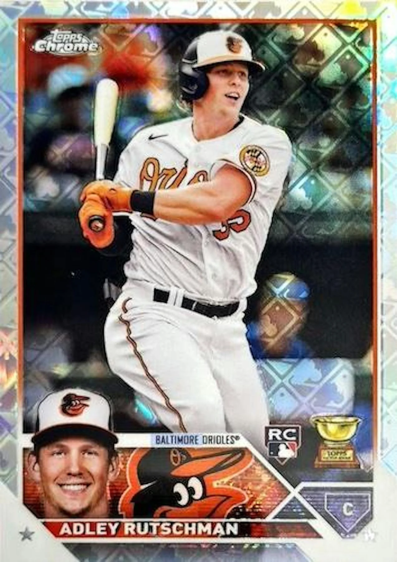 2023 Topps Chrome Logofractor Baseball Box - Image 4