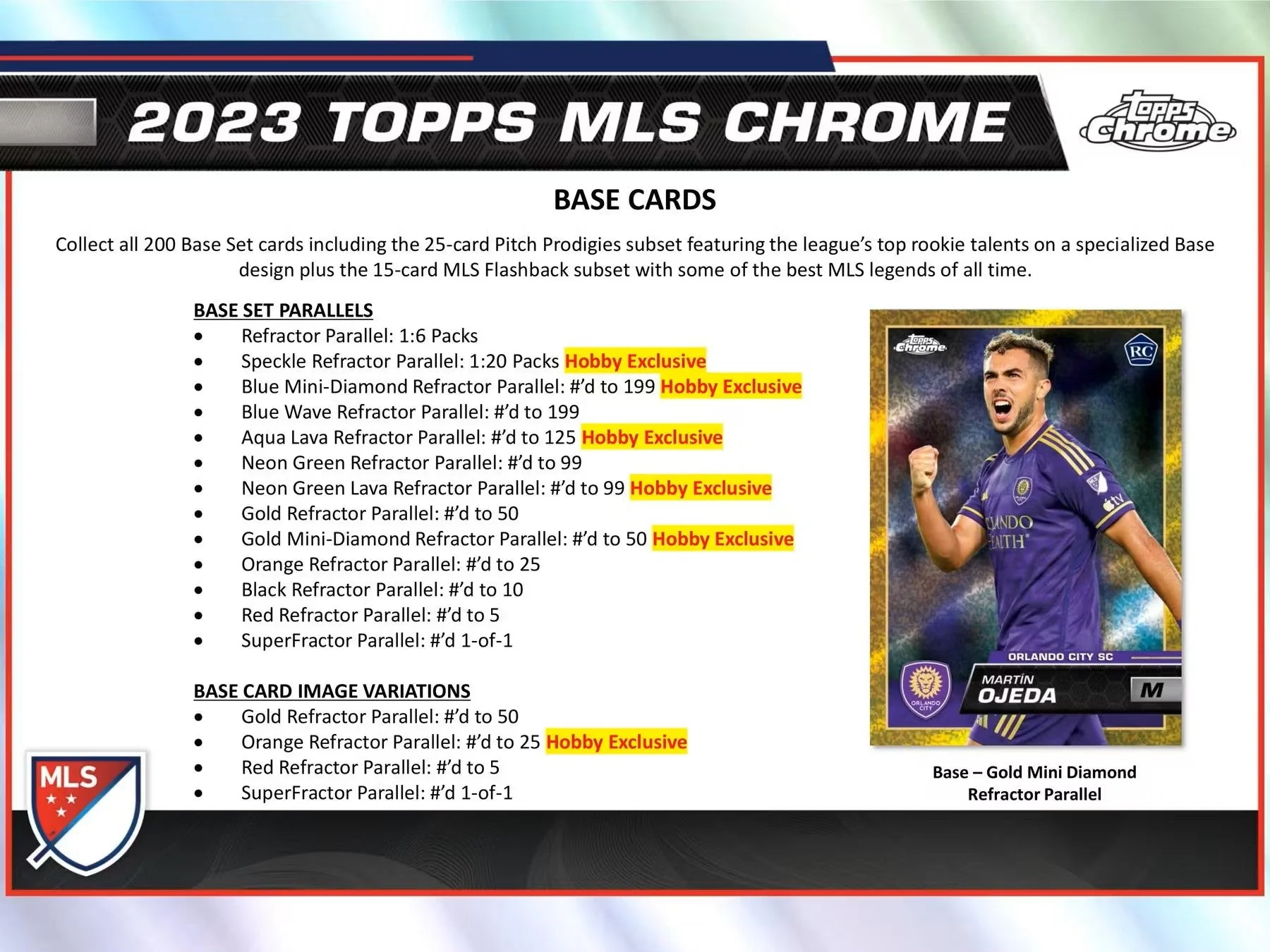 2023 Topps Chrome MLS Major League Soccer Hobby Box - Image 4